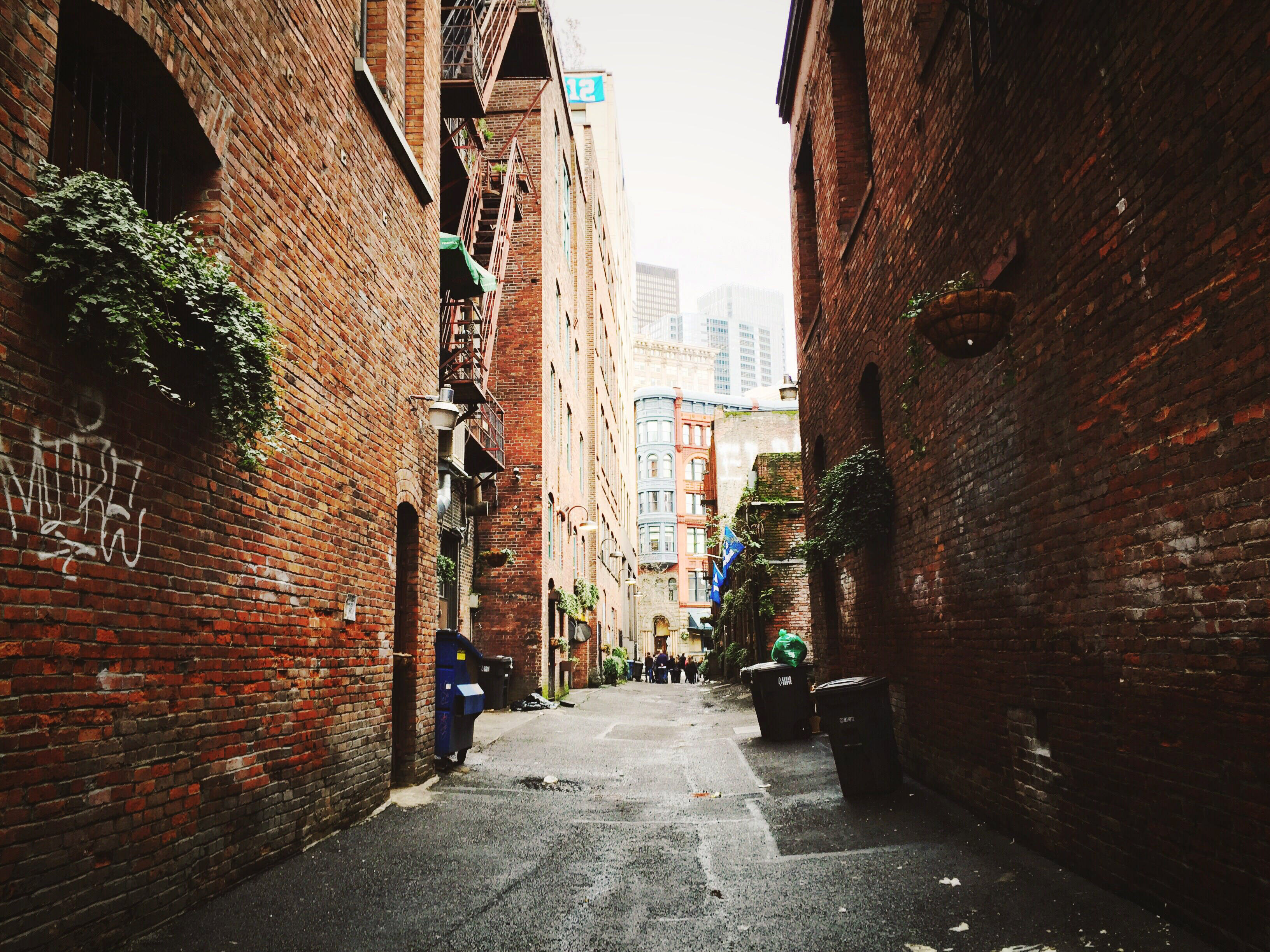 Alleyway in Seattle, Washington image - Free stock photo - Public