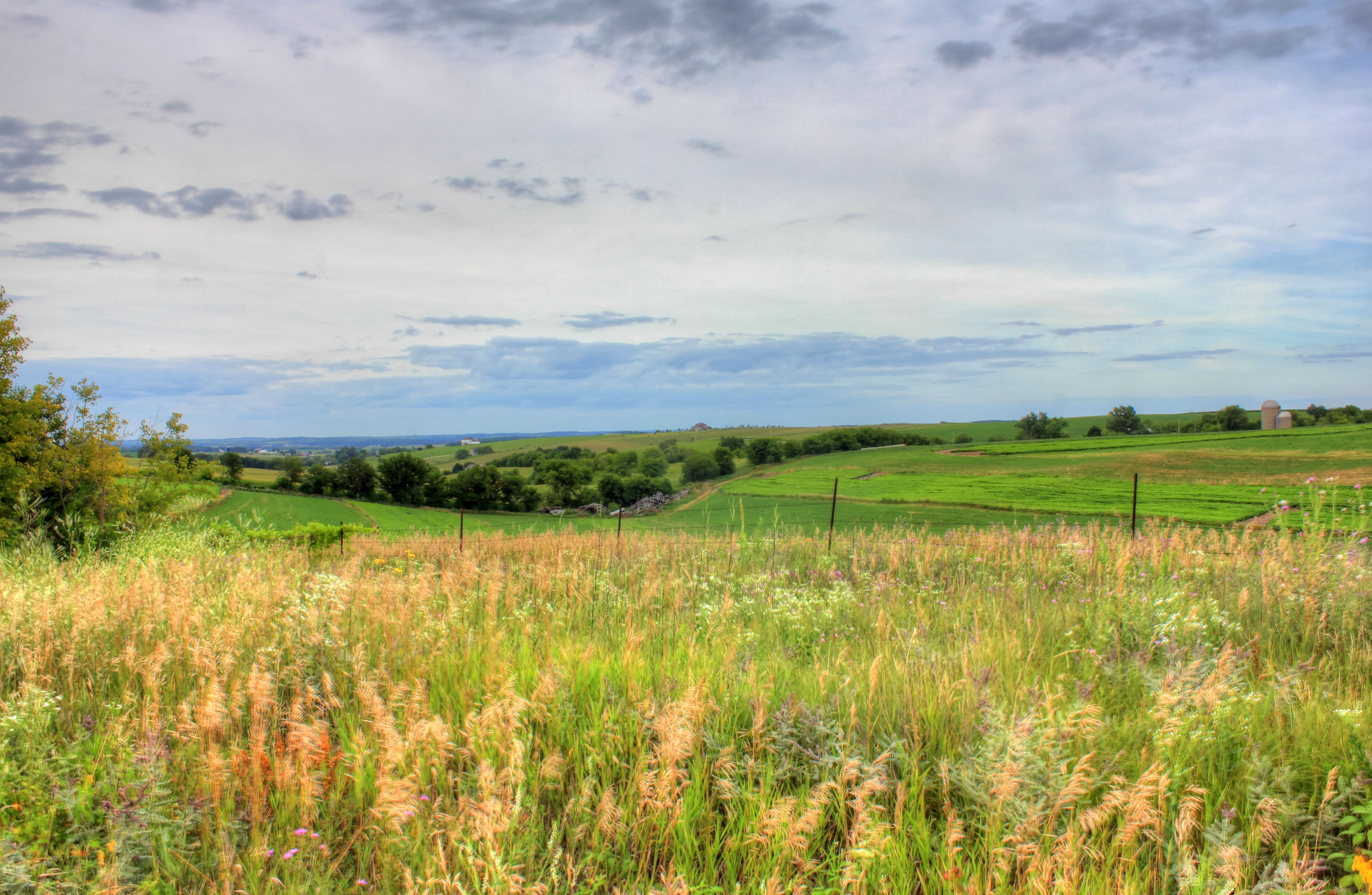 Landscape with skies on the Badger State Trail, Wisconsin image - Free stock photo - Public 