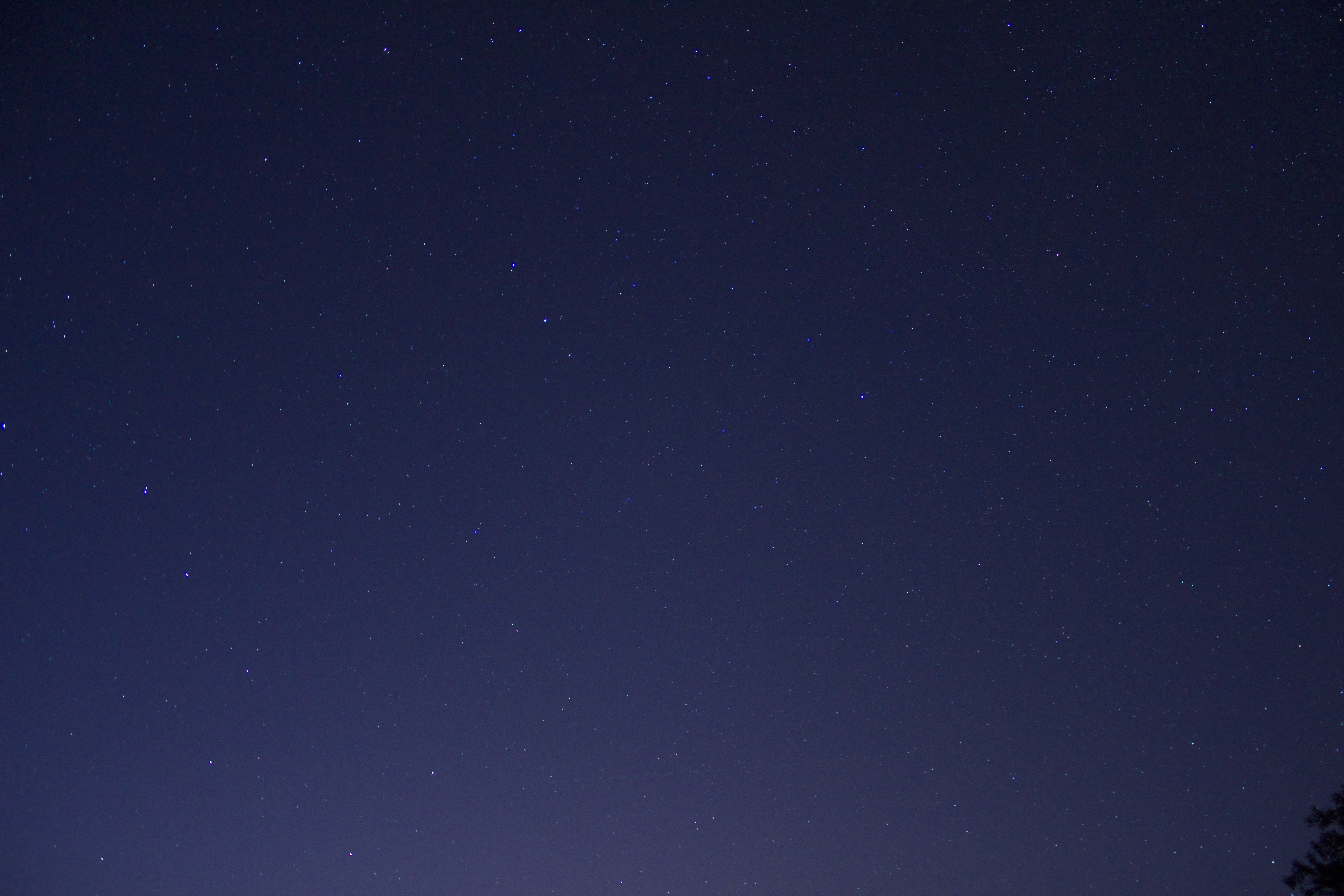 Clear Night Sky at Devil's Lake State Park, Wisconsin image - Free