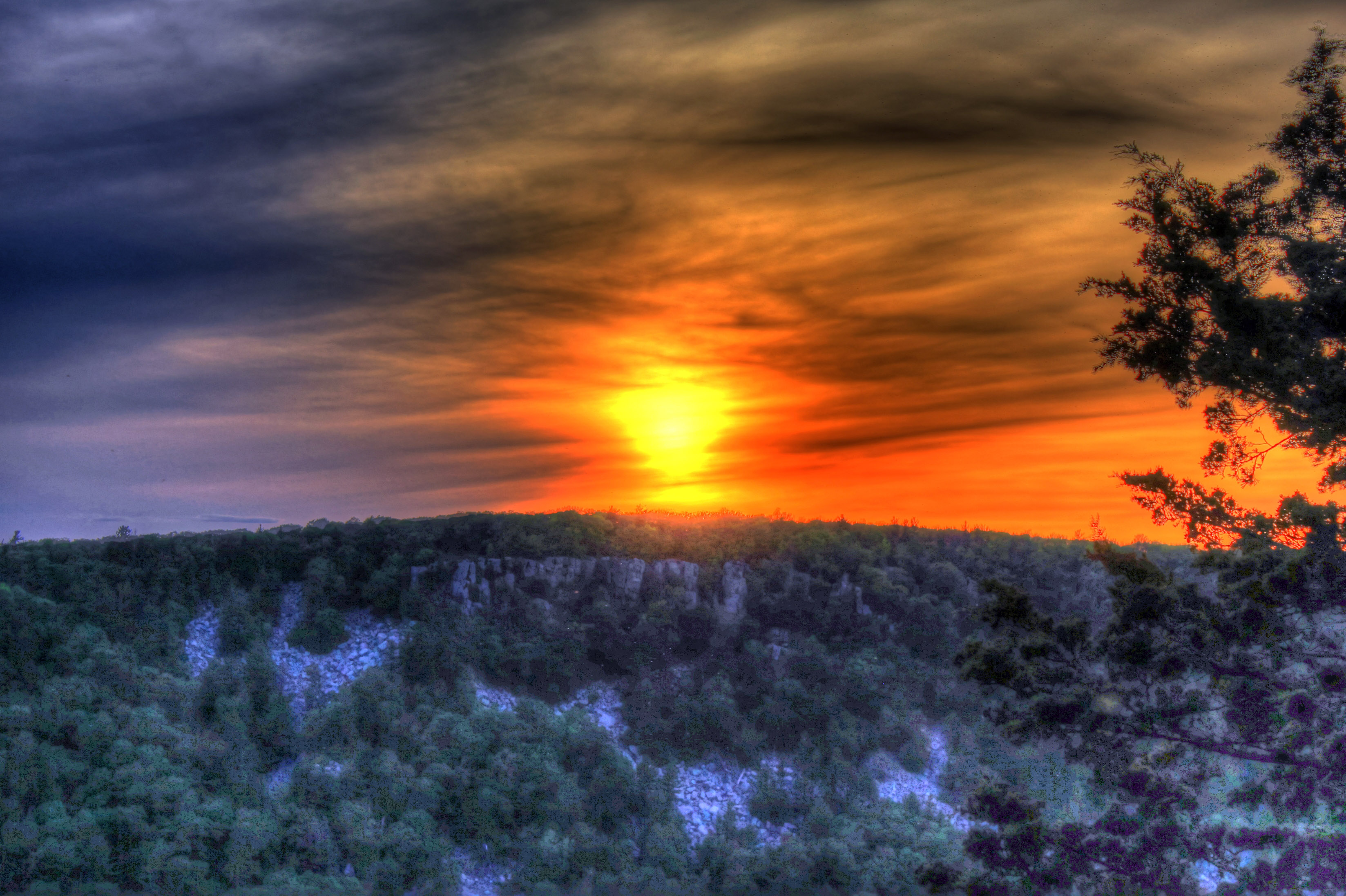 Devil's Lake Sunset