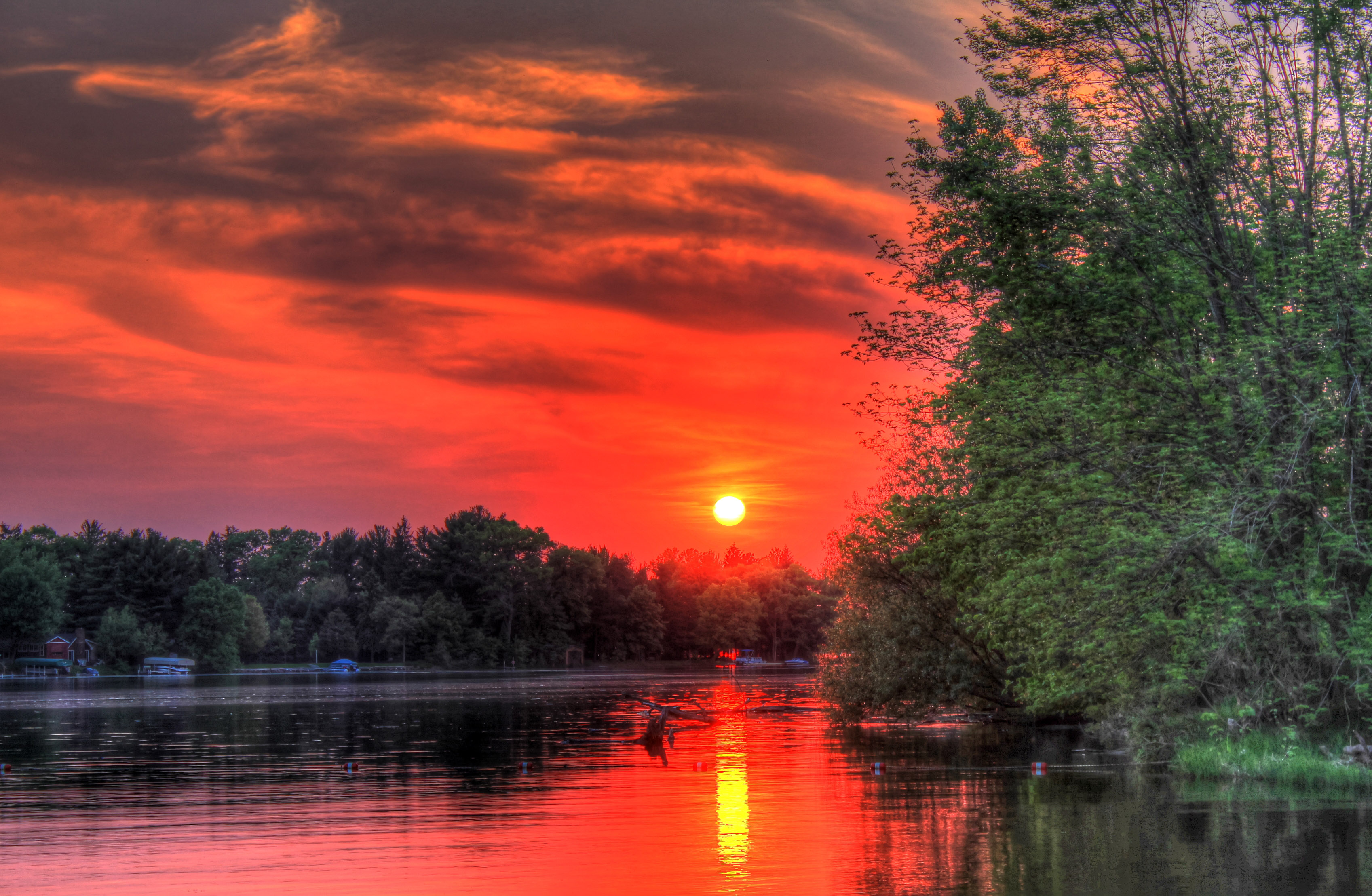 Sunset Over Wissota