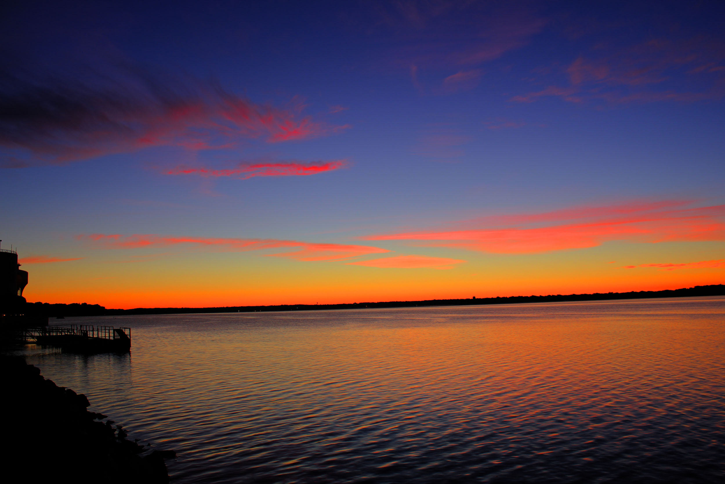 Lake Monona  Wisconsin-madison-dawn-on-lake-monona