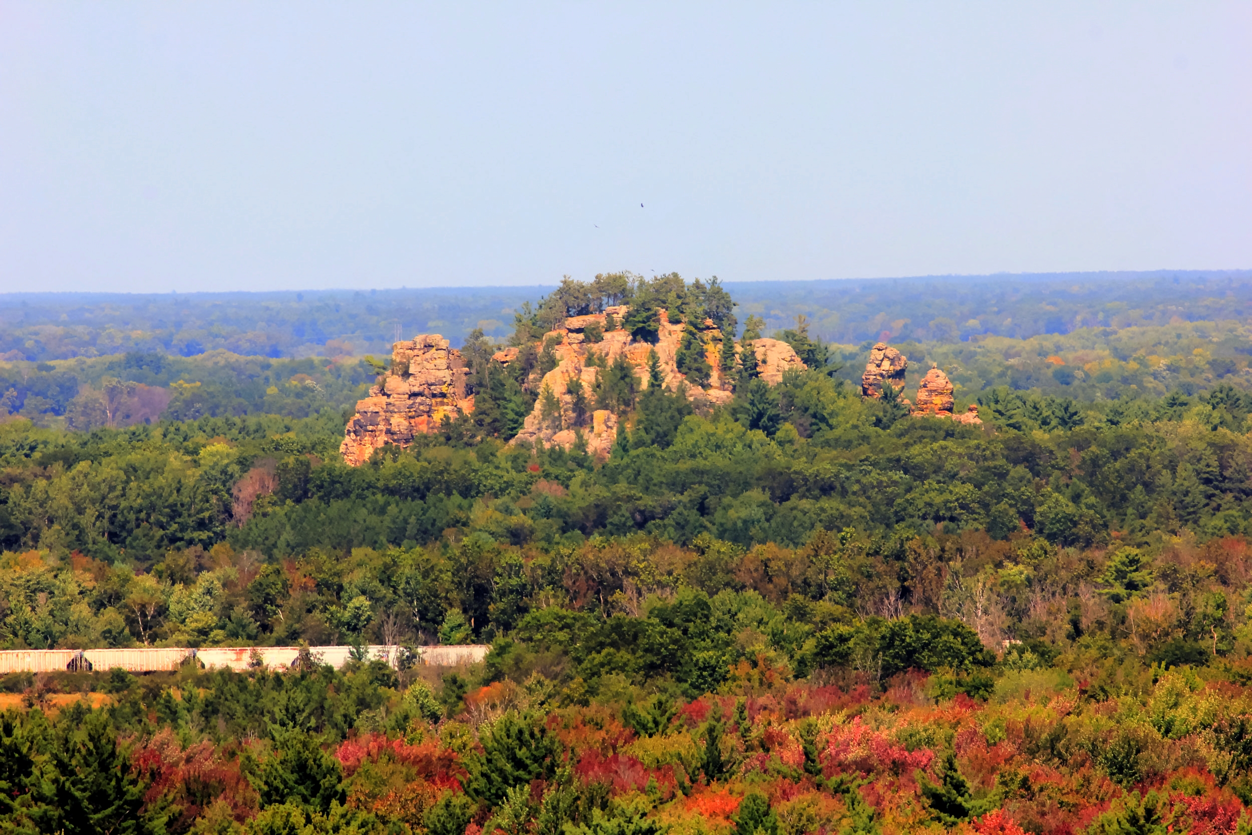 View of Bluff