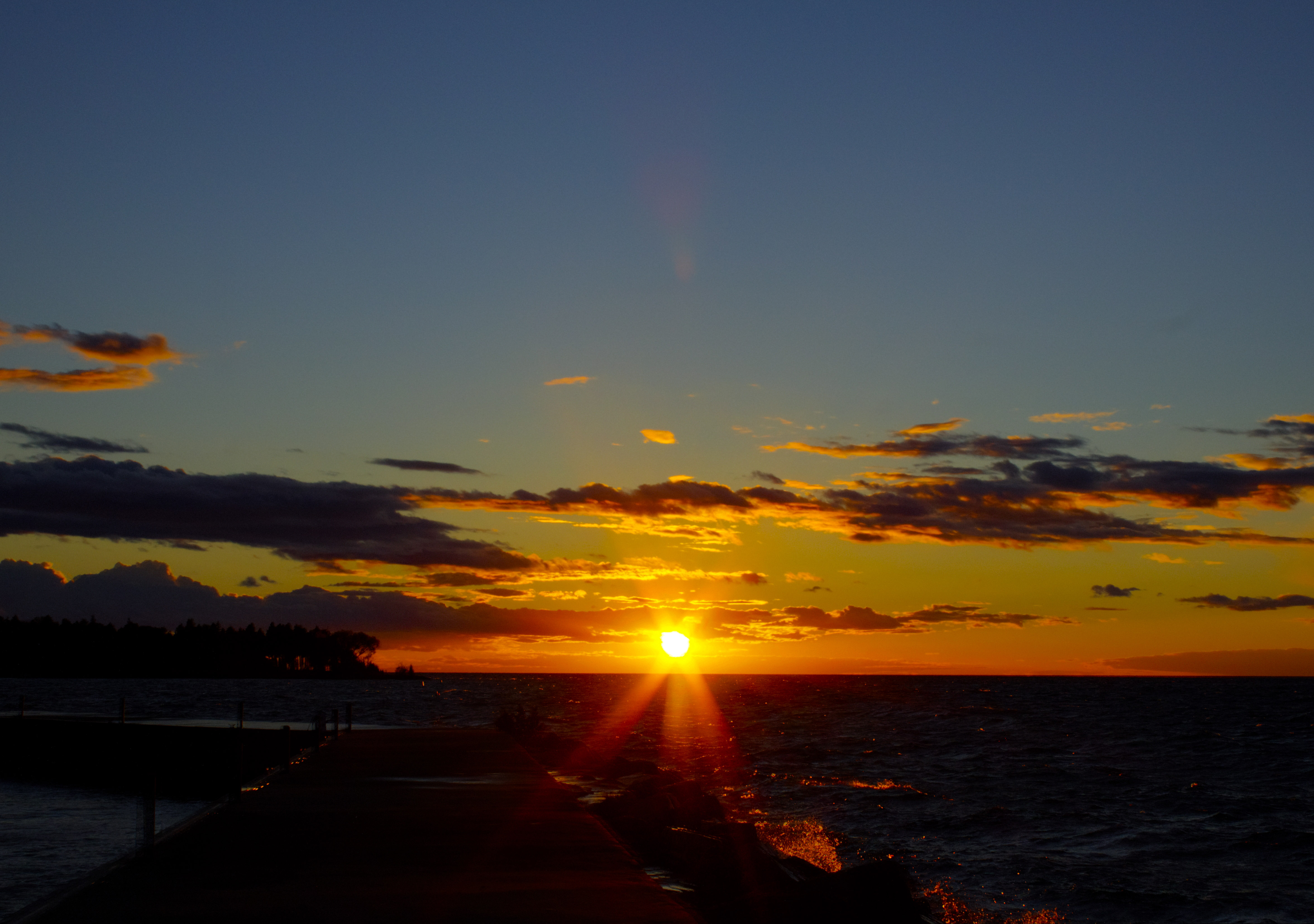 Sunset at Peninsula State Park