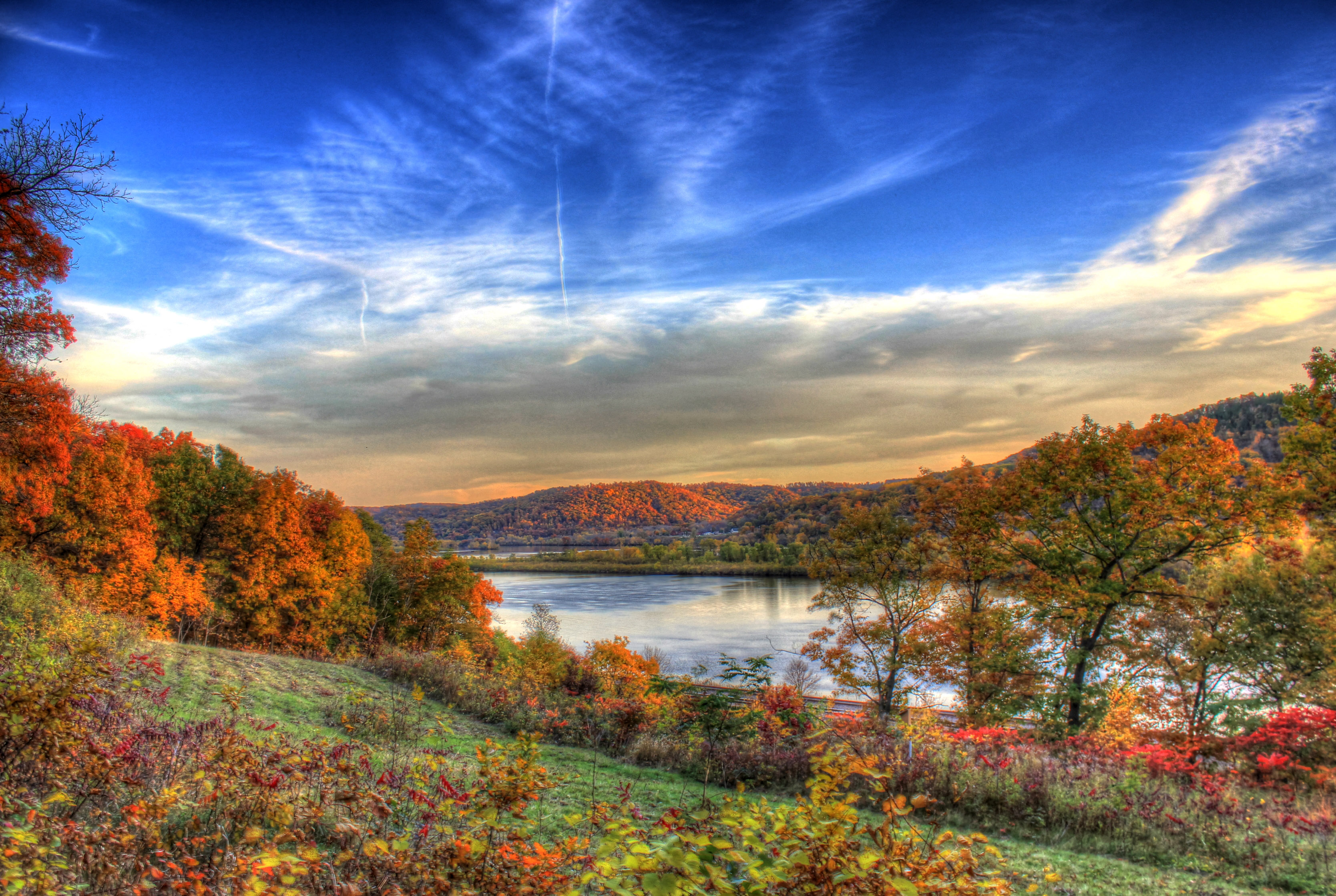 River Valley at Dusk