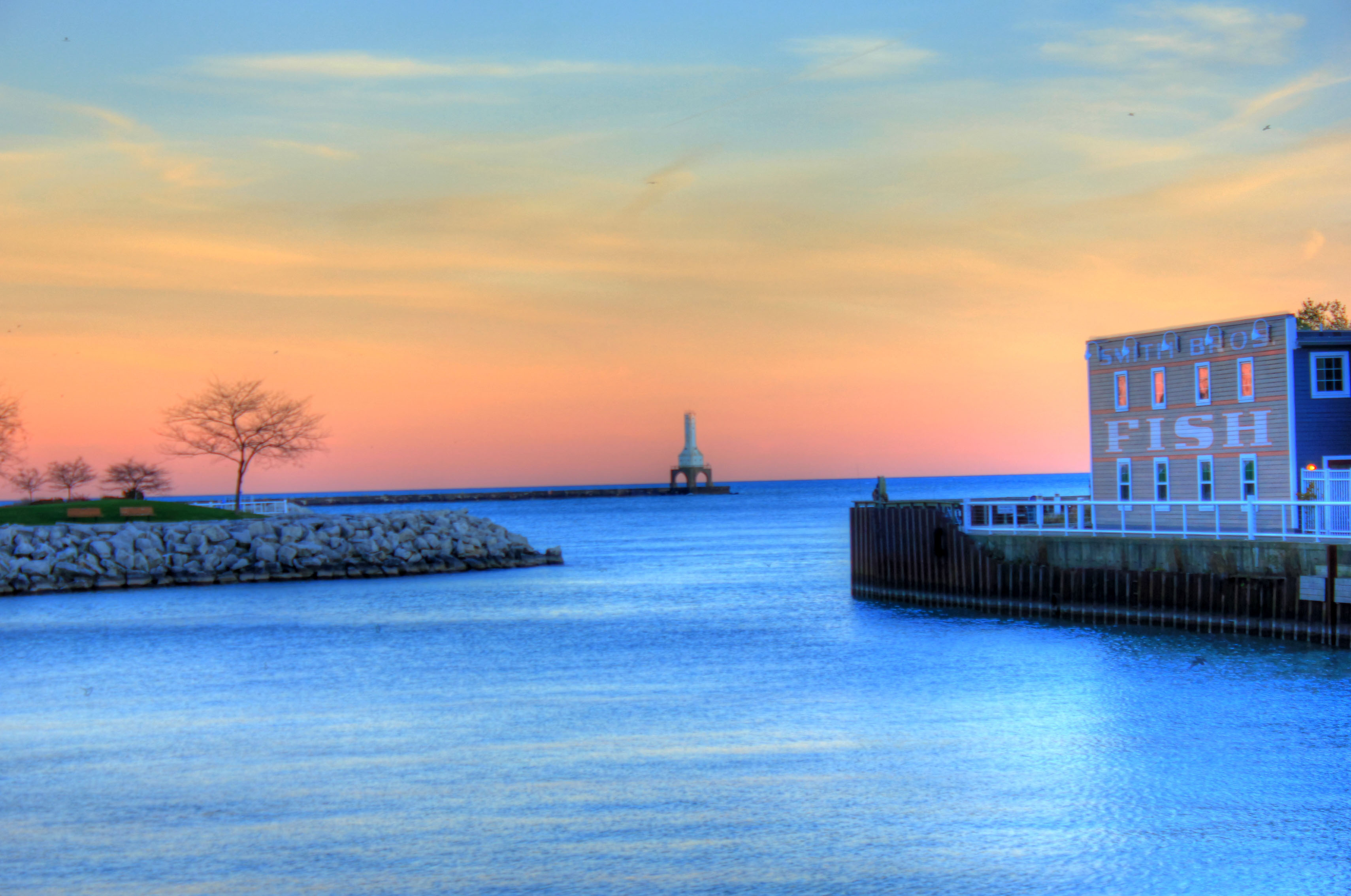 Harbor at Dusk