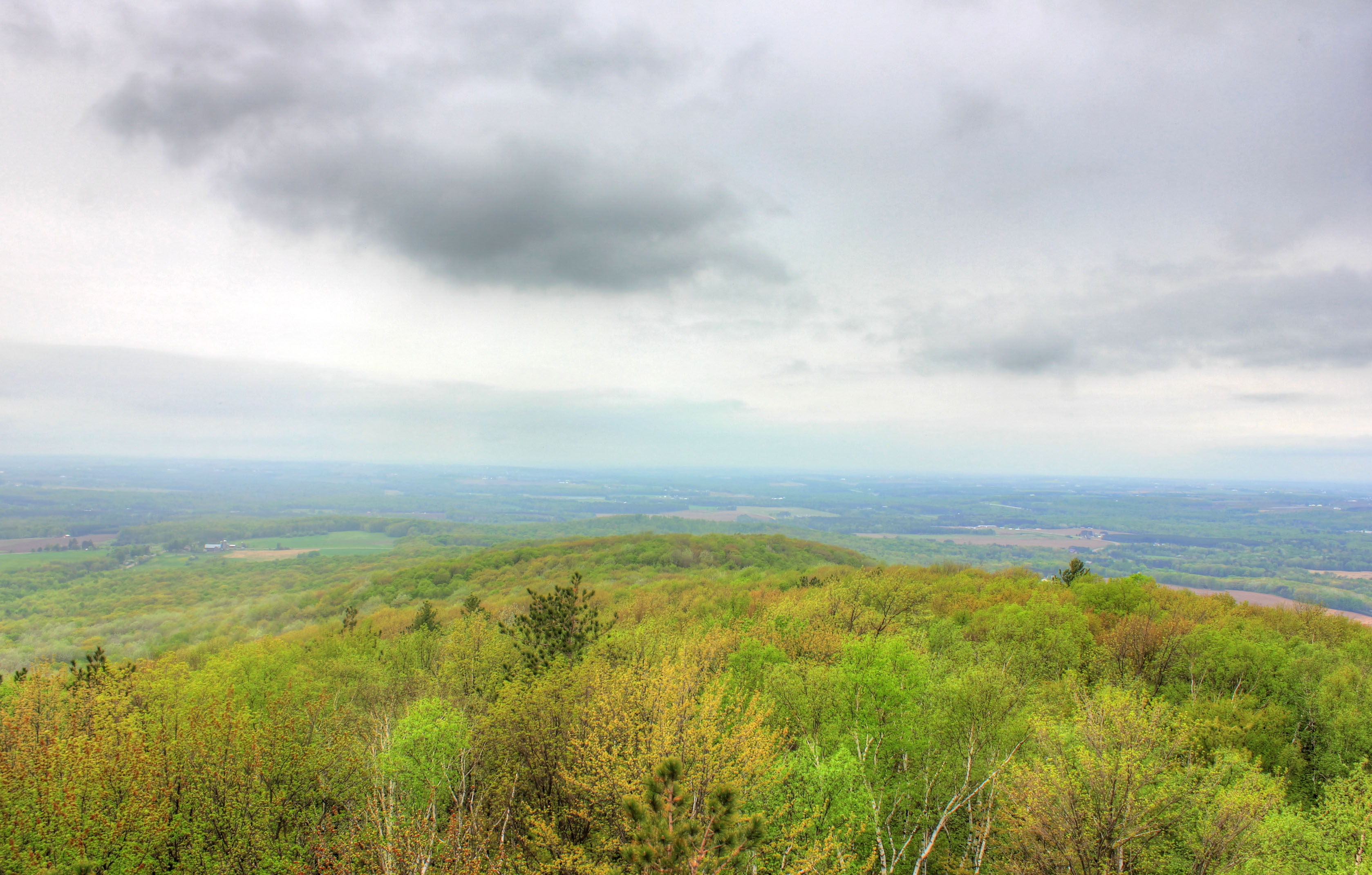 Overcast on the Mountain