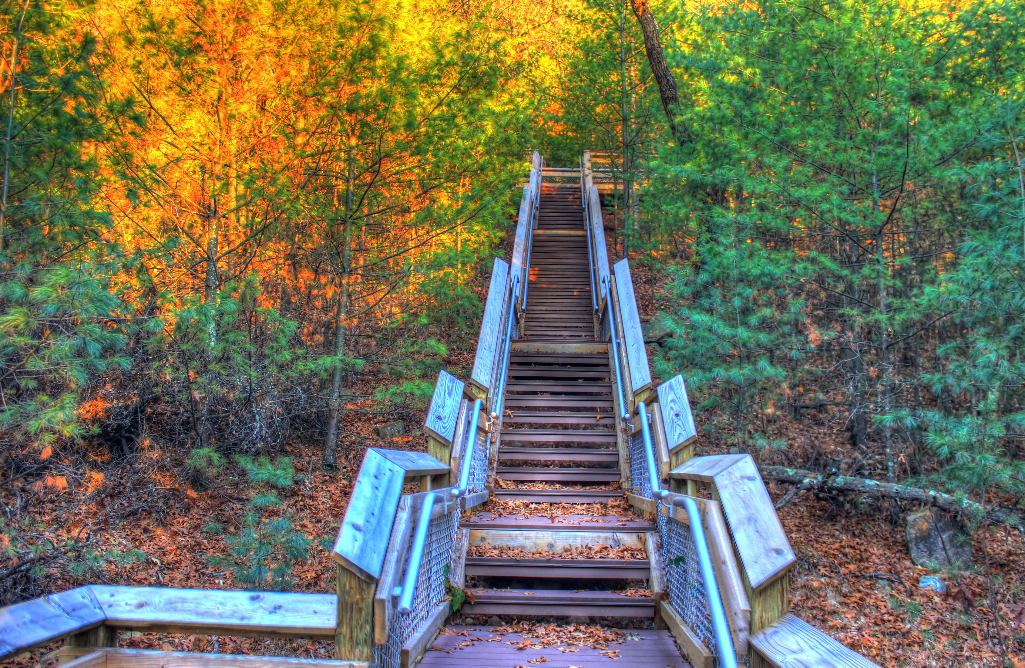 Staircase to the top