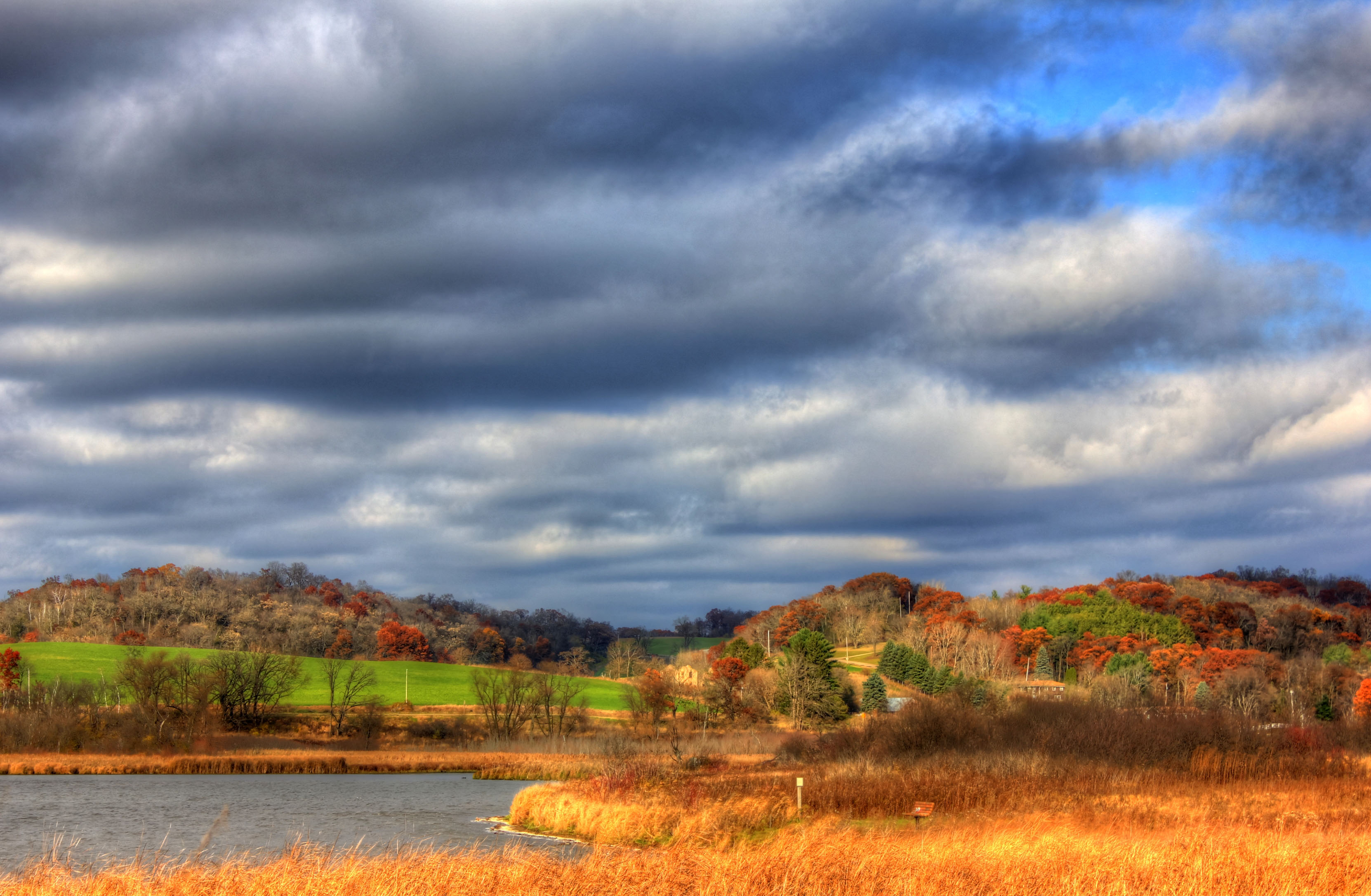 Landscape In Southern Wisconsin Image Free Stock Photo Public