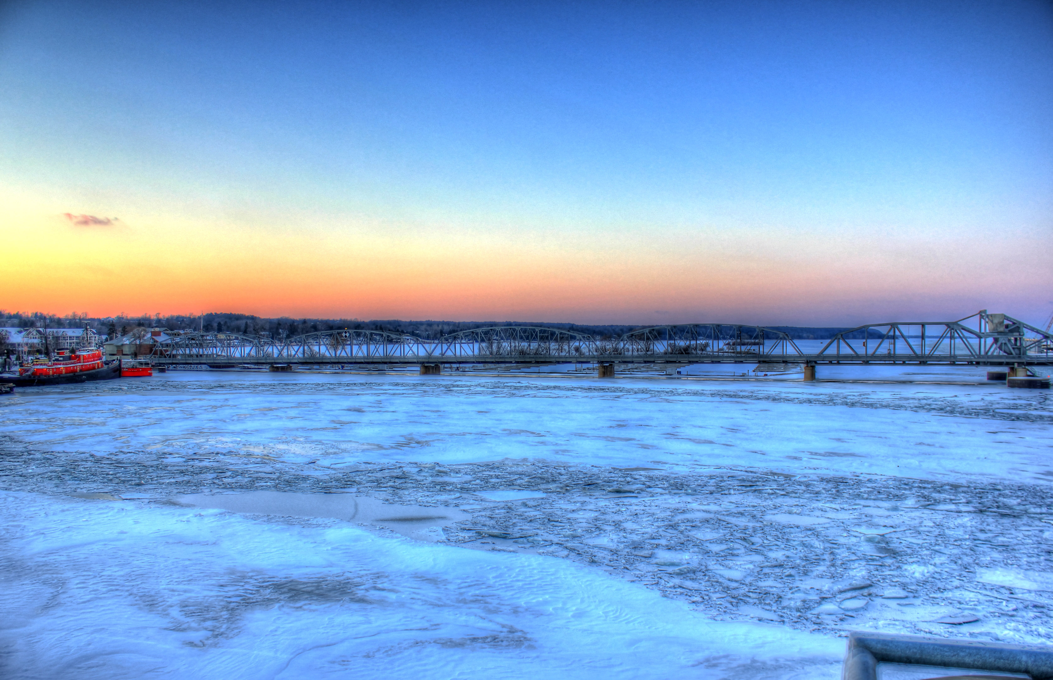 Frozen Marina