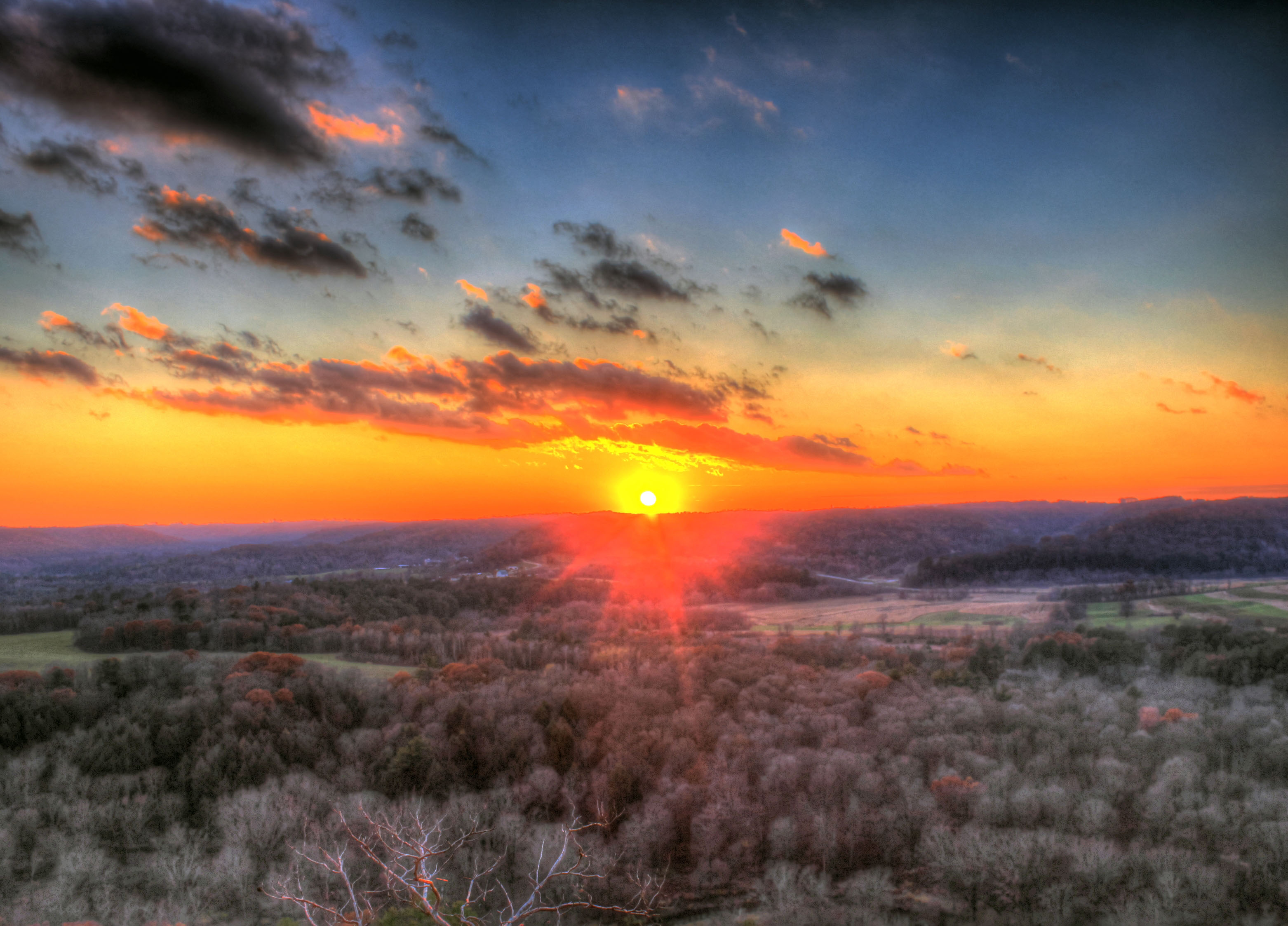 Wildcat Mountain sunset