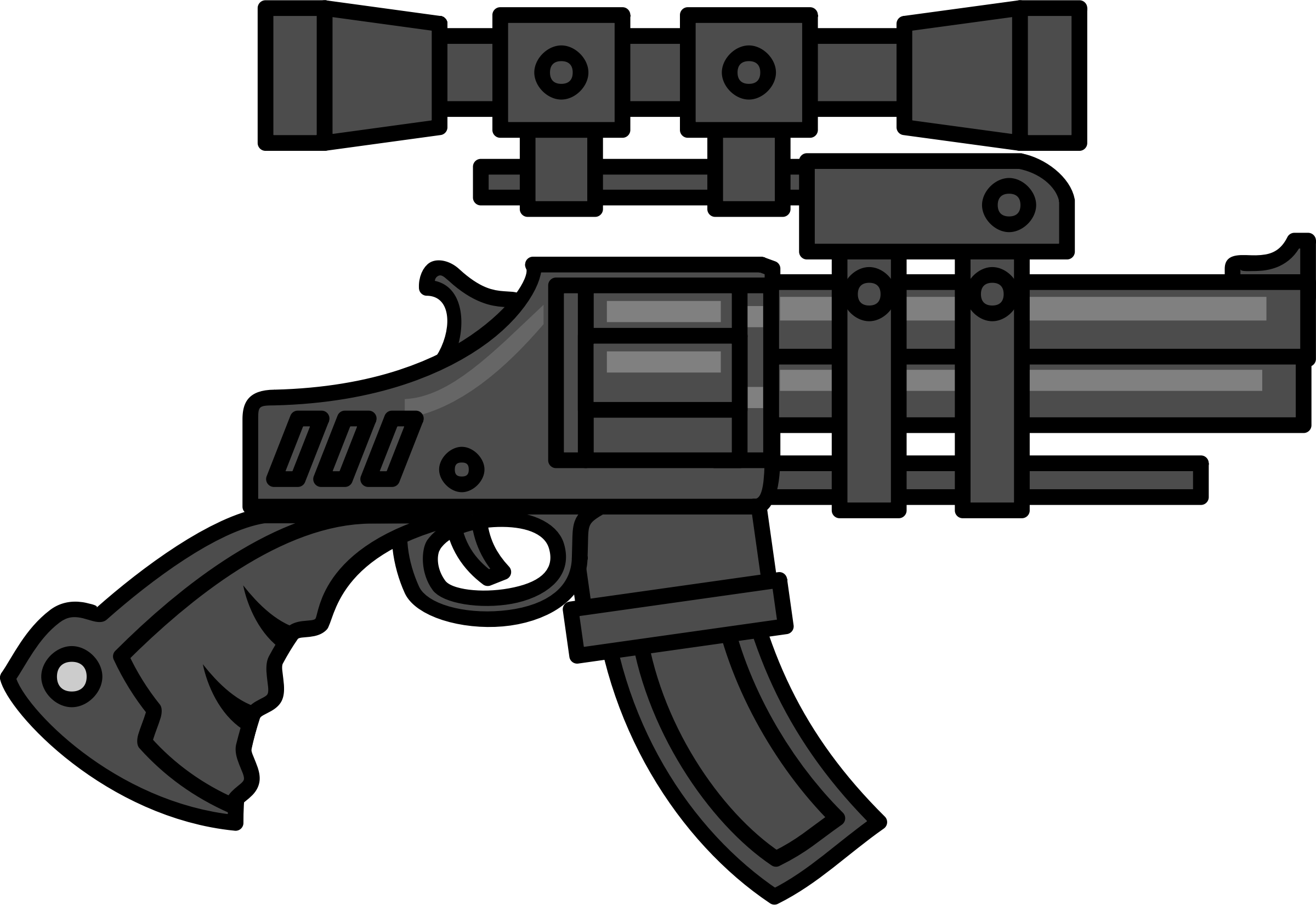 Vector Gun Png Download