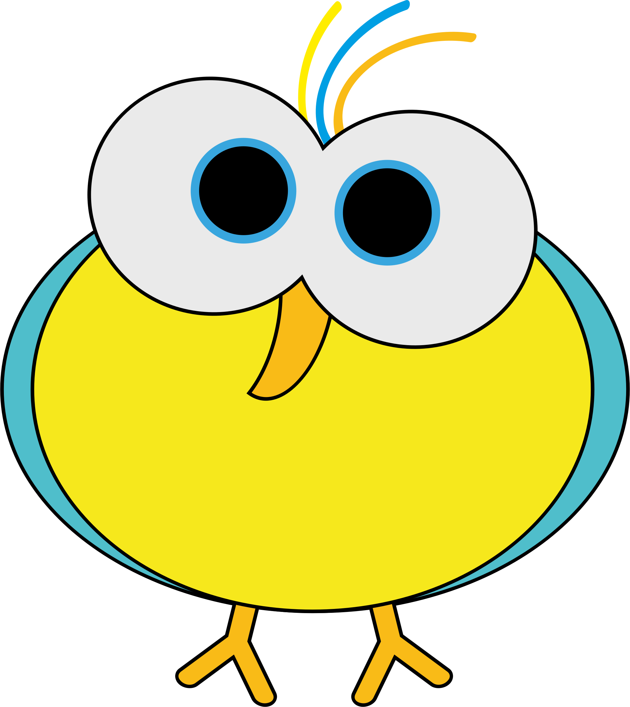 Download Birdie with Big Eyes Vector Clipart image - Free stock photo - Public Domain photo - CC0 Images