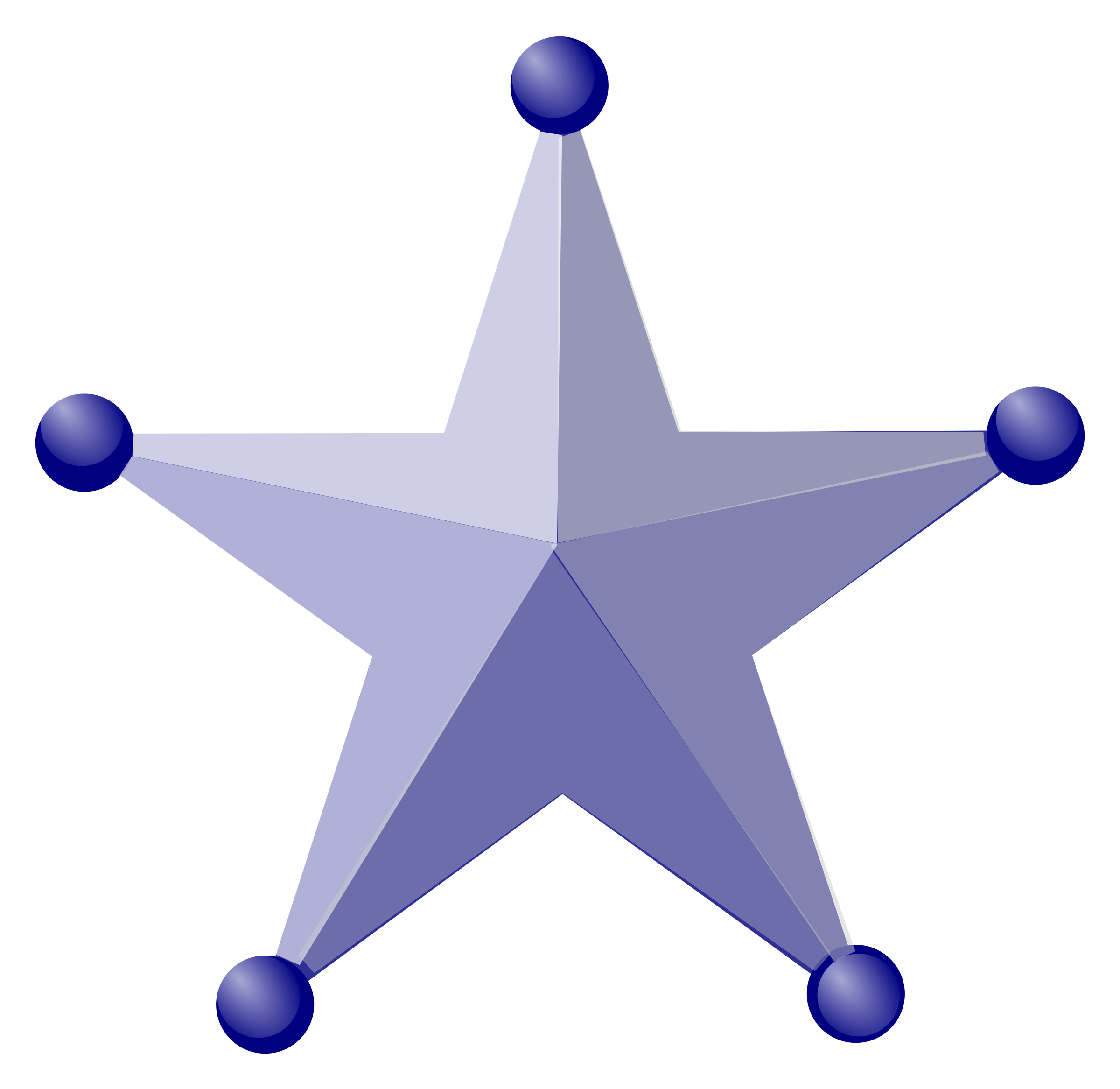 Download Blue 3d Star Vector Clipart image - Free stock photo - Public Domain photo - CC0 Images
