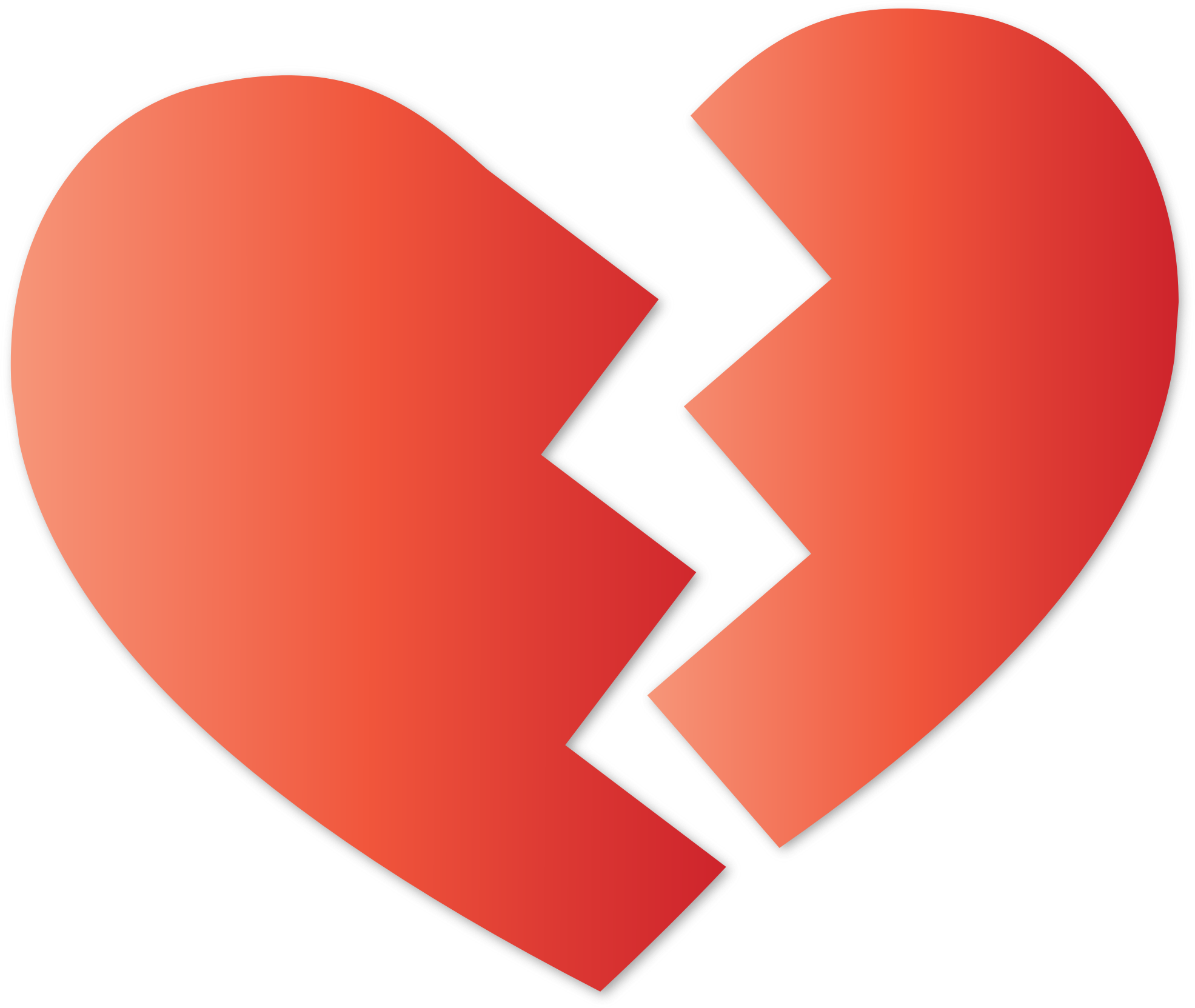 Broken Heart Vector Clipart image - Free stock photo ...