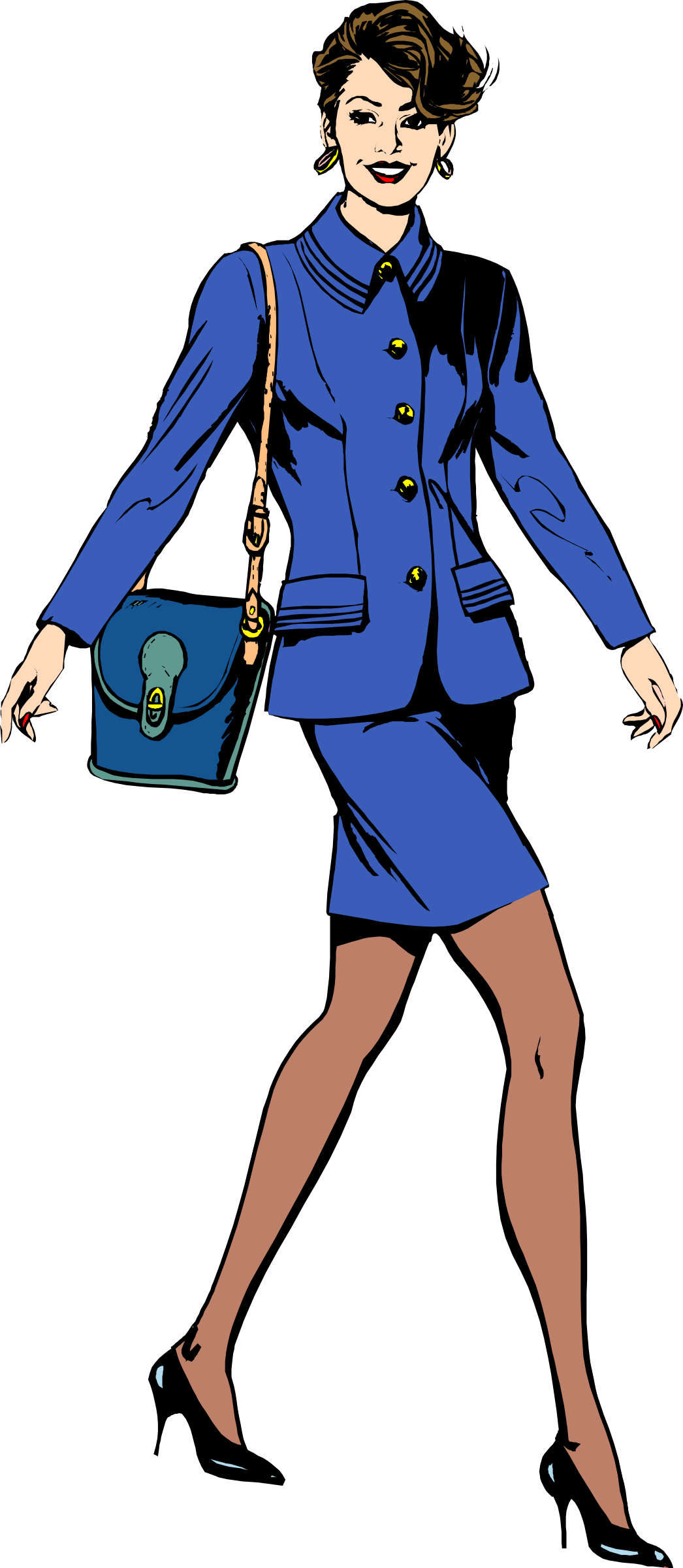 free clip art of business woman - photo #1