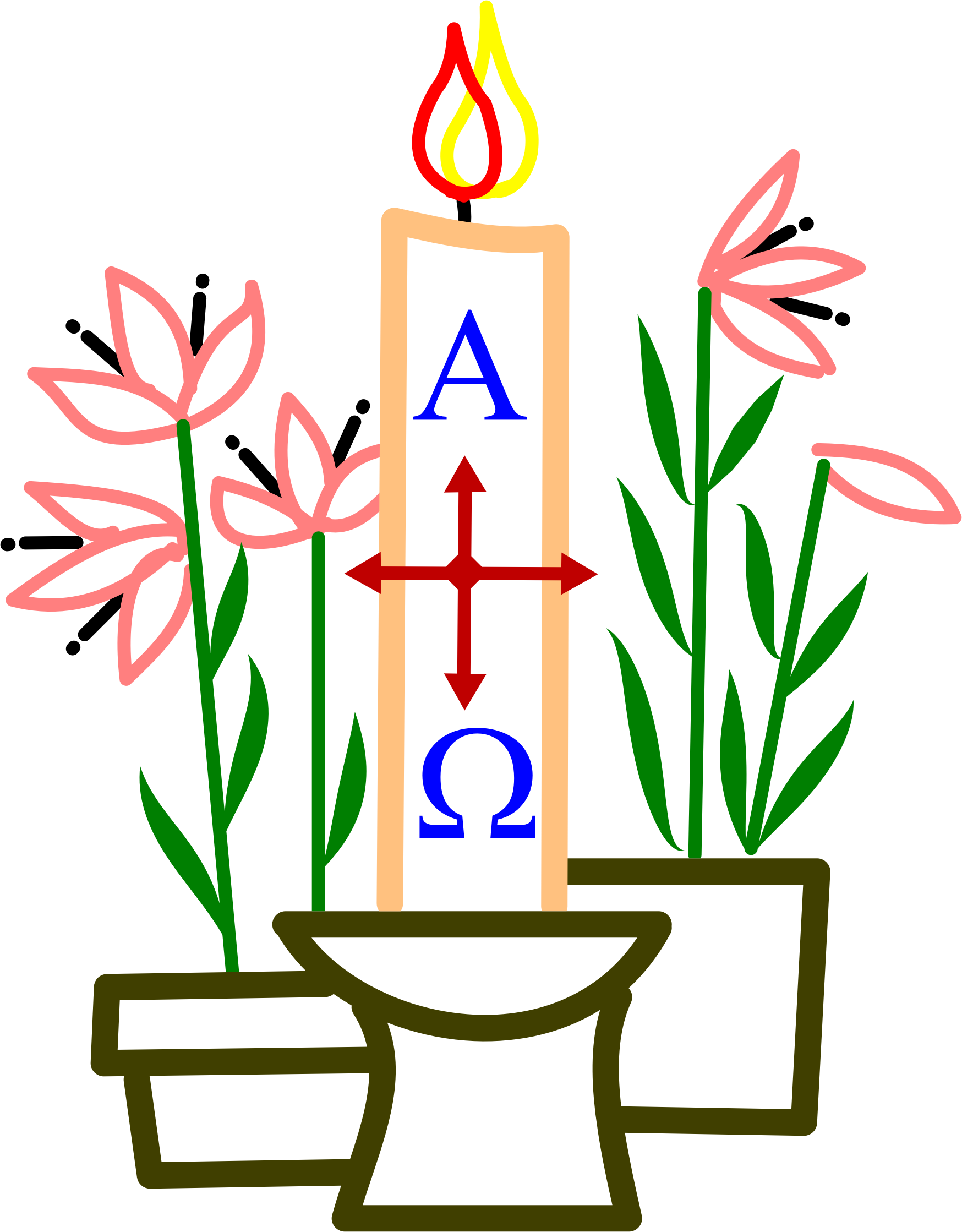 clipart easter candle - photo #11