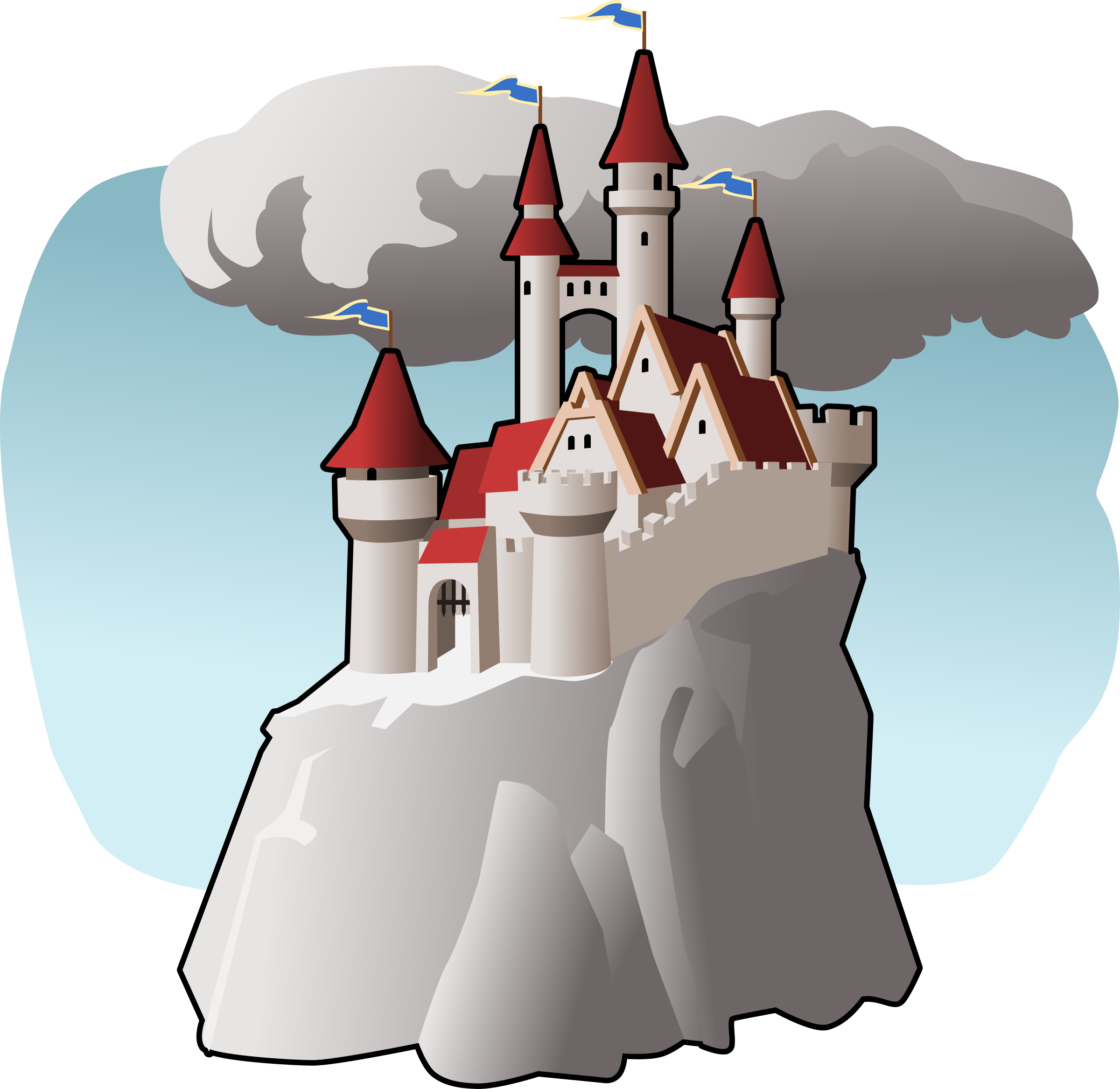 Cartoon Castle Vector Art image - Free stock photo - Public Domain photo -  CC0 Images
