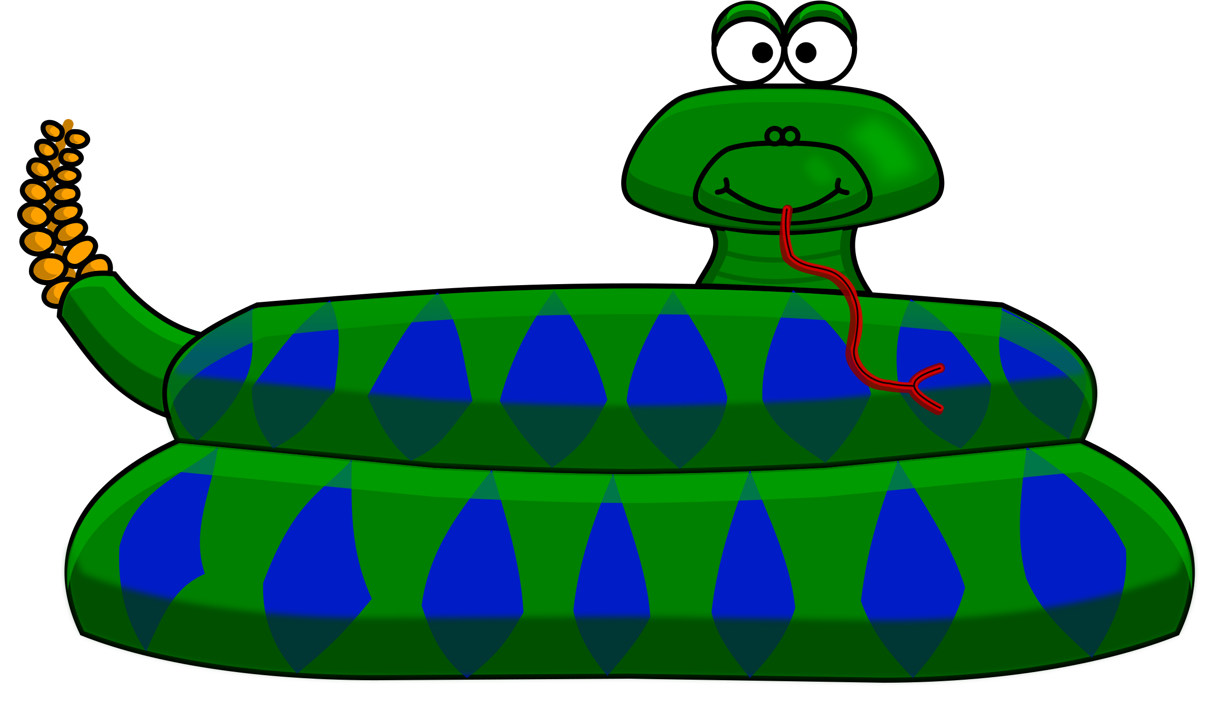 Cartoon Snake Vector Clipart image - Free stock photo - Public Domain