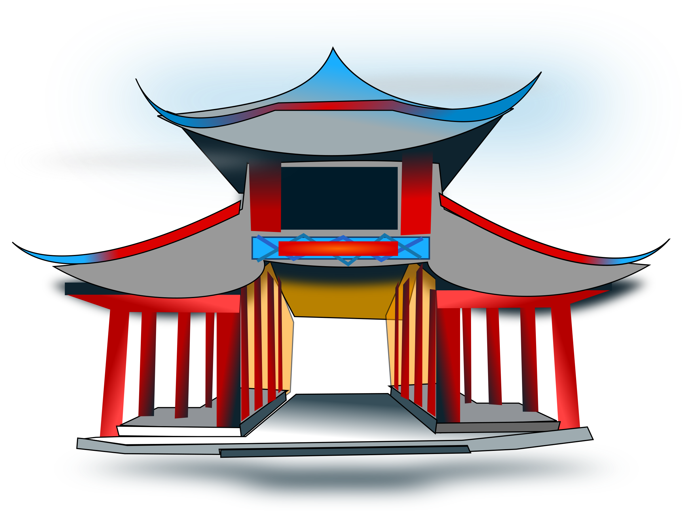 japanese house clipart - photo #8