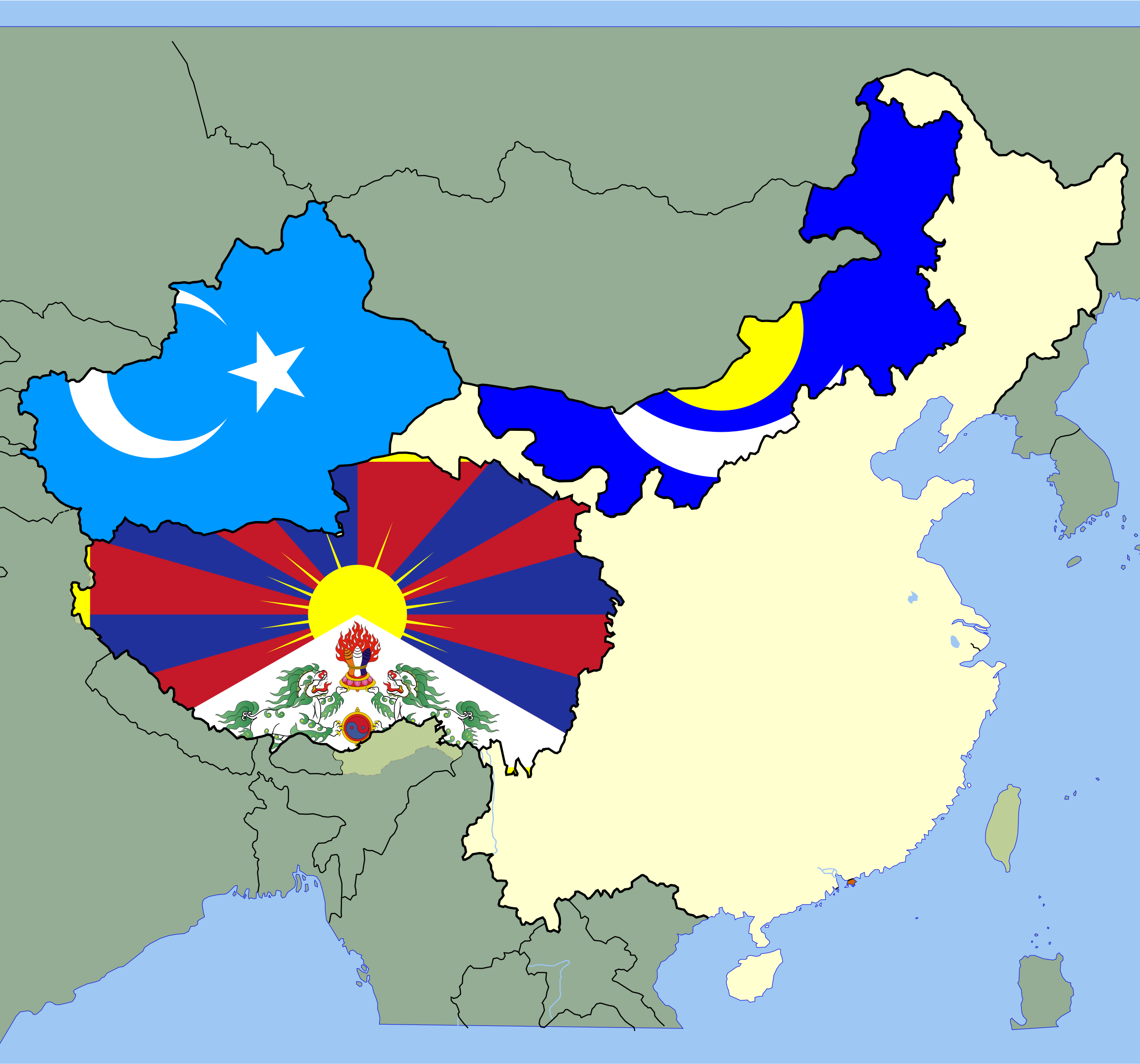 chinese-separatism-factions-vector-clipart.png