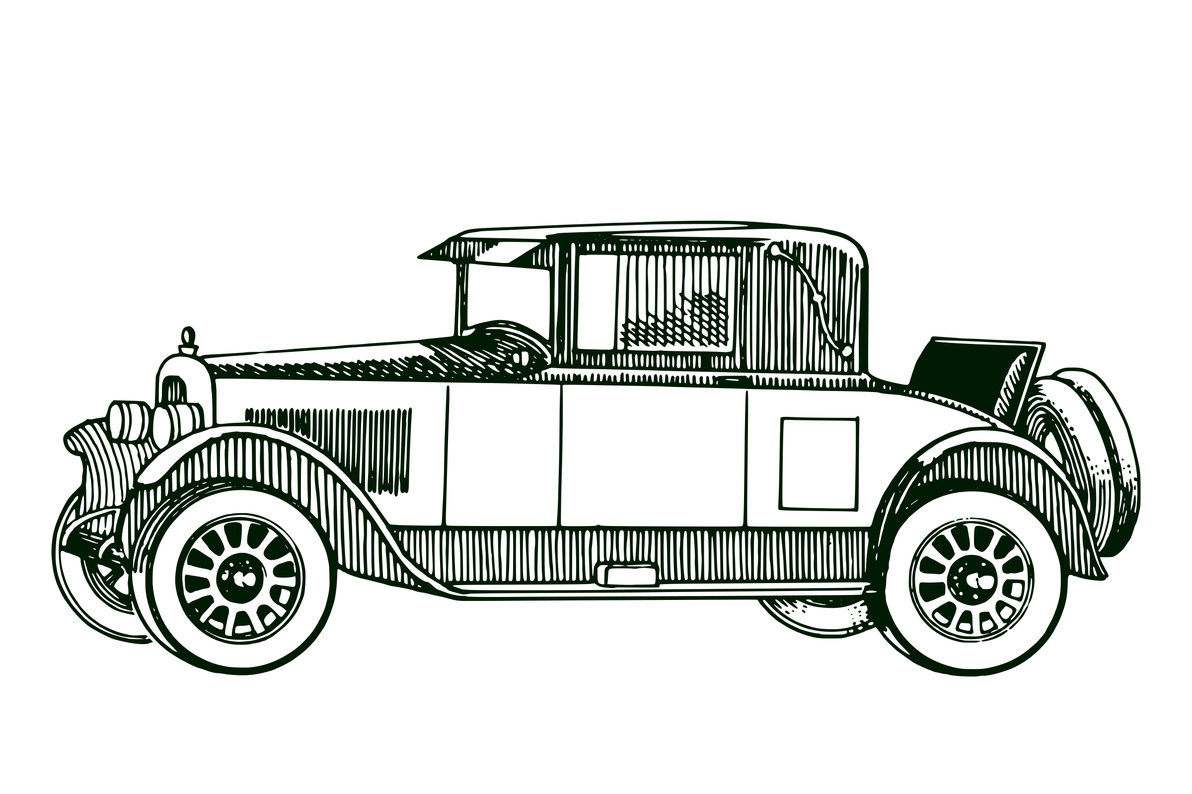 Classic Car vector clipart image - Free stock photo ...