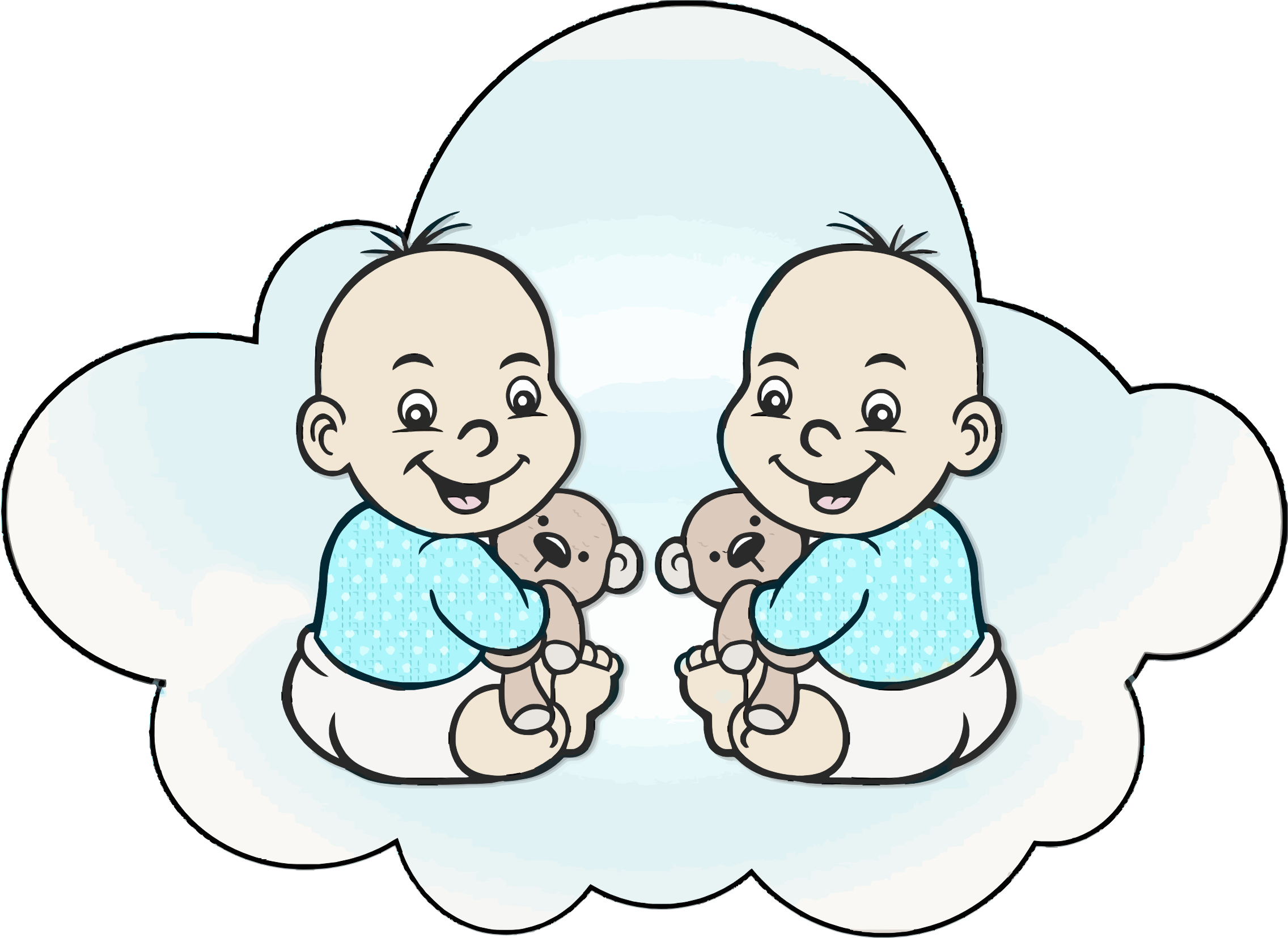Cloud Babies Vector Files image - Free stock photo ...