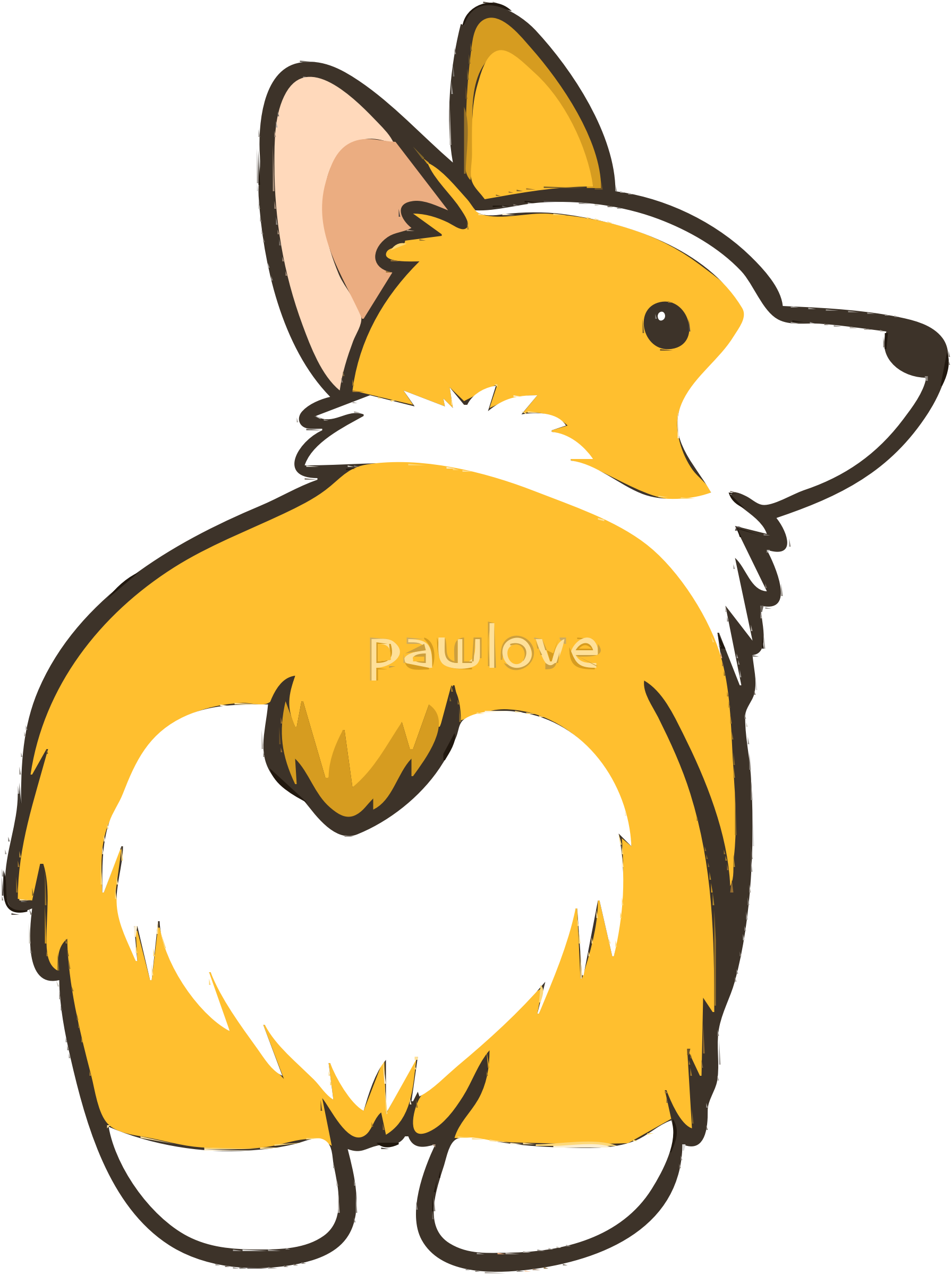 corgi dog clipart - photo #10