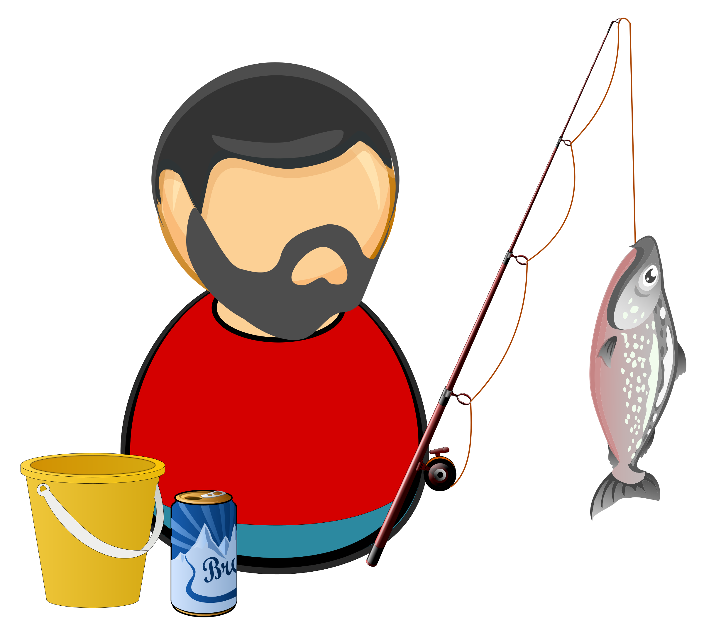 clipart fisherman - photo #34