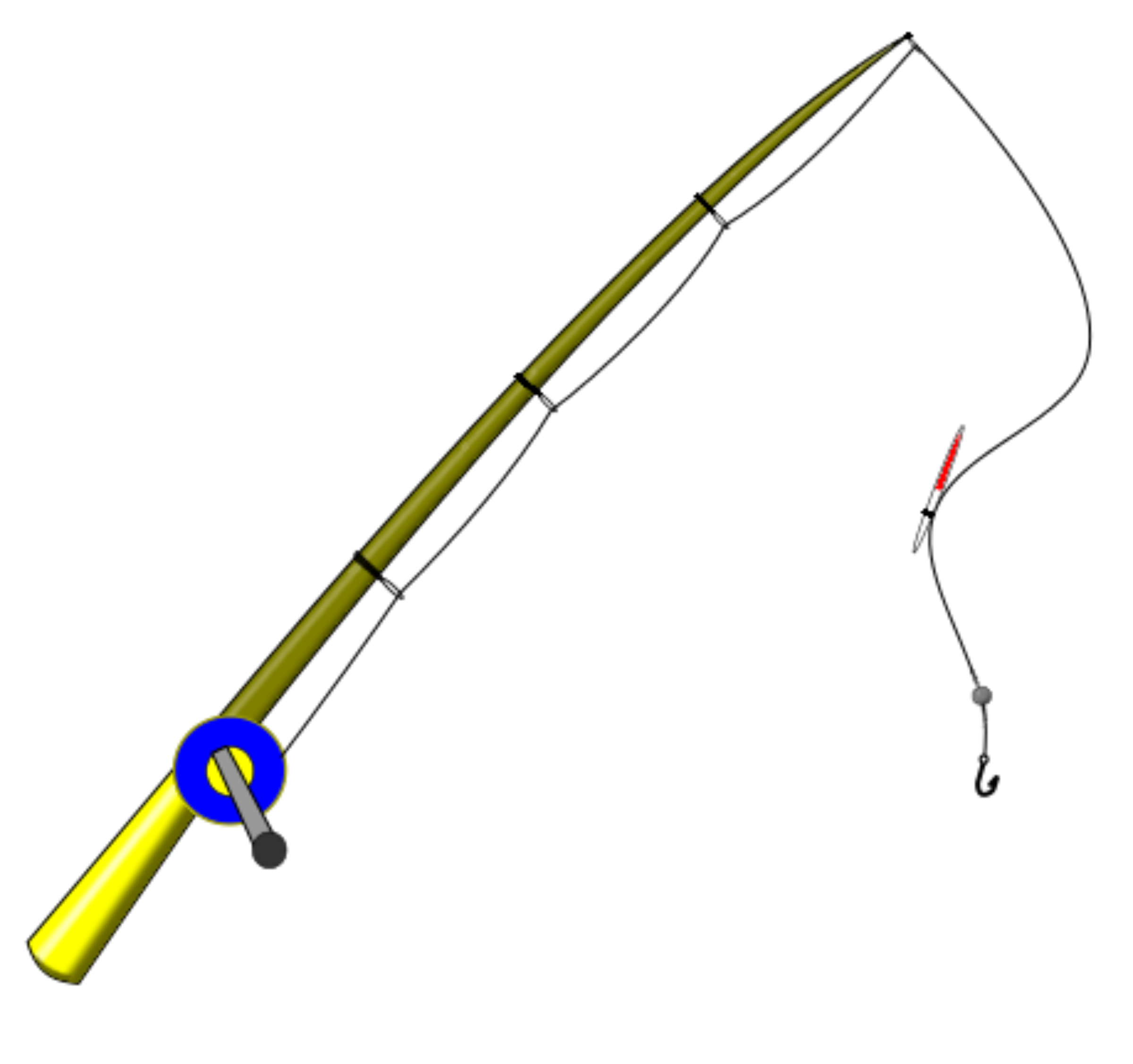 Fishing Rod Vector Clipart image - Free stock photo - Public Domain photo -  CC0 Images