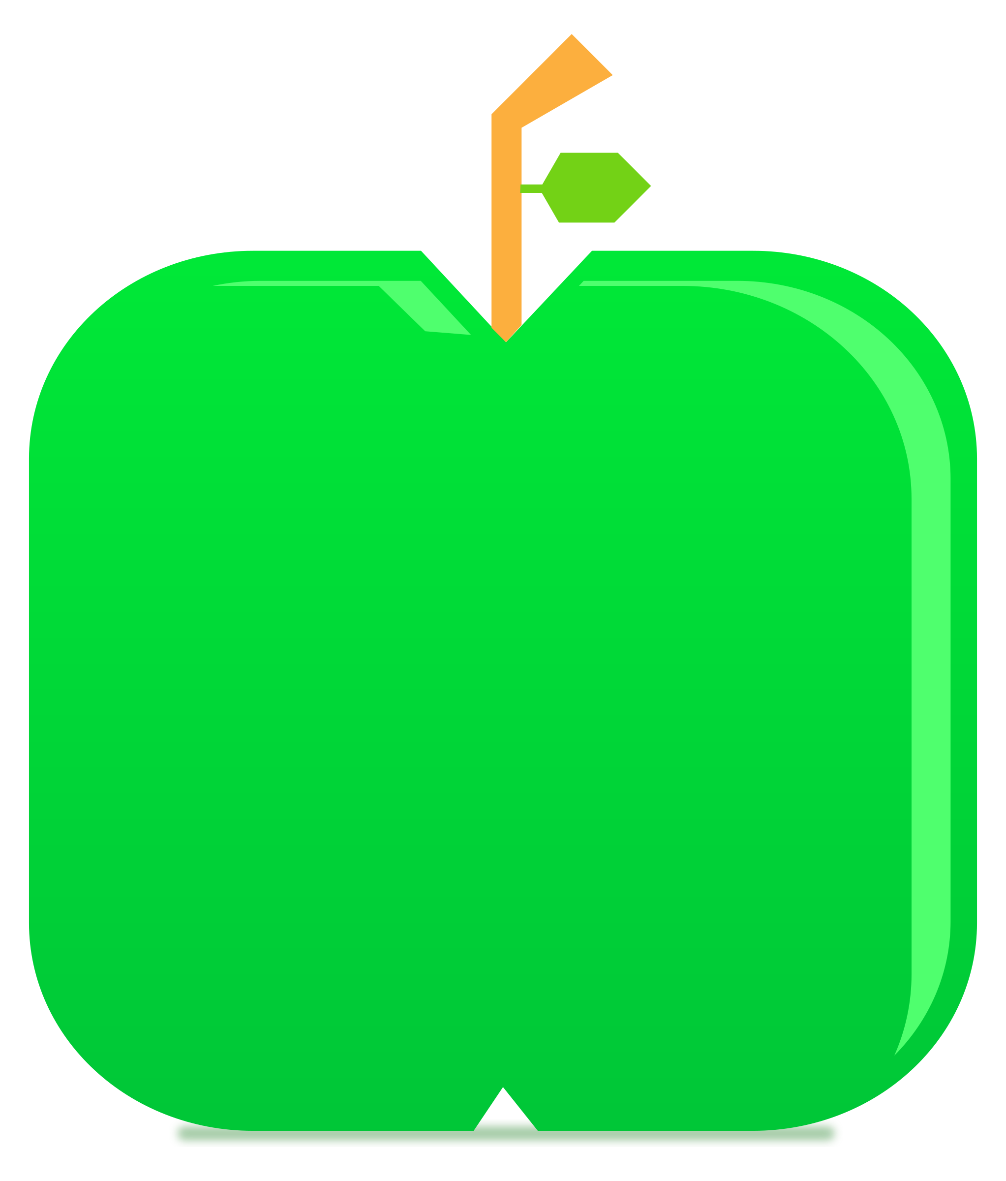 Download Flat Green Apple Vector Clipart image - Free stock photo ...