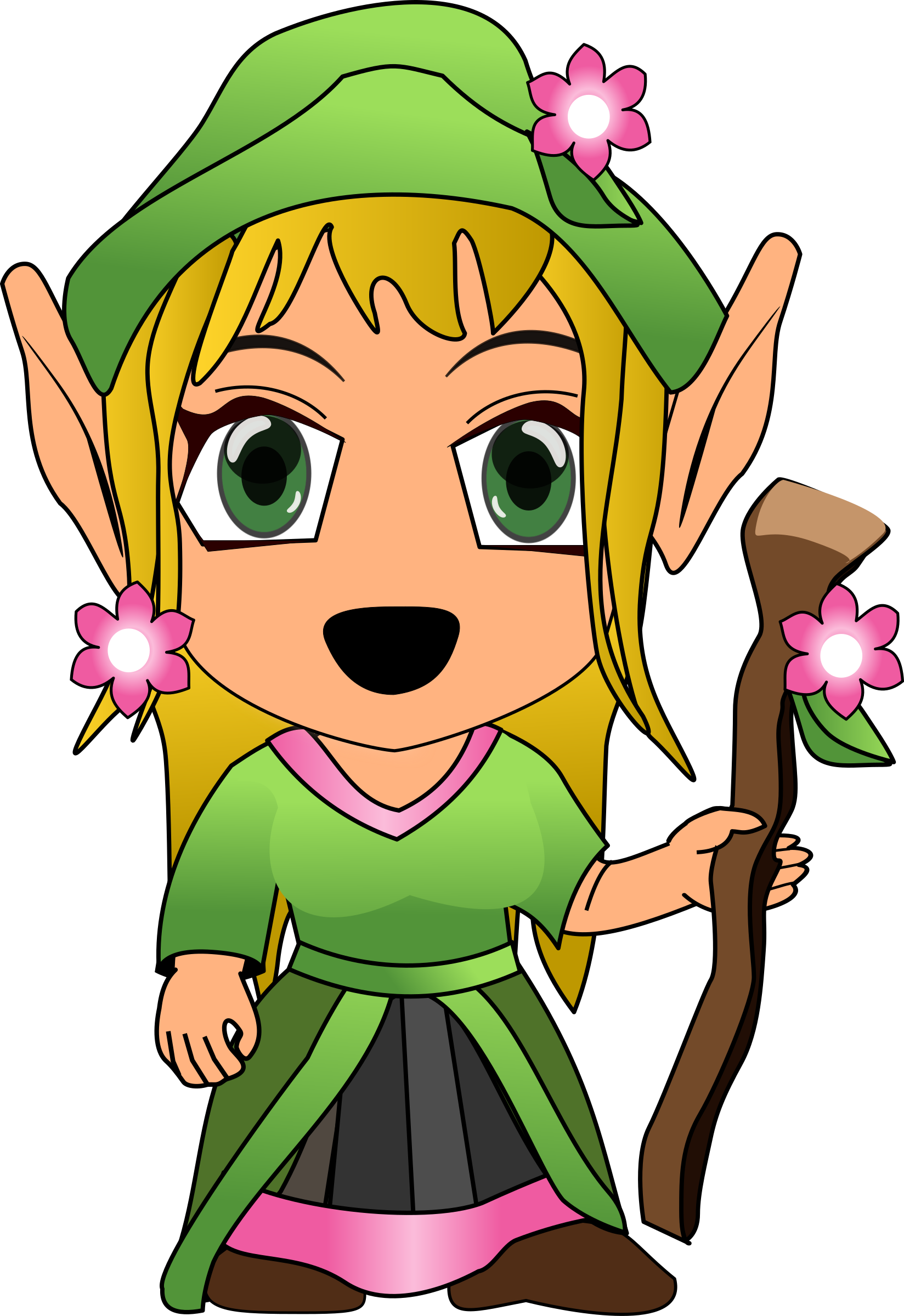 girl elves clipart - photo #16