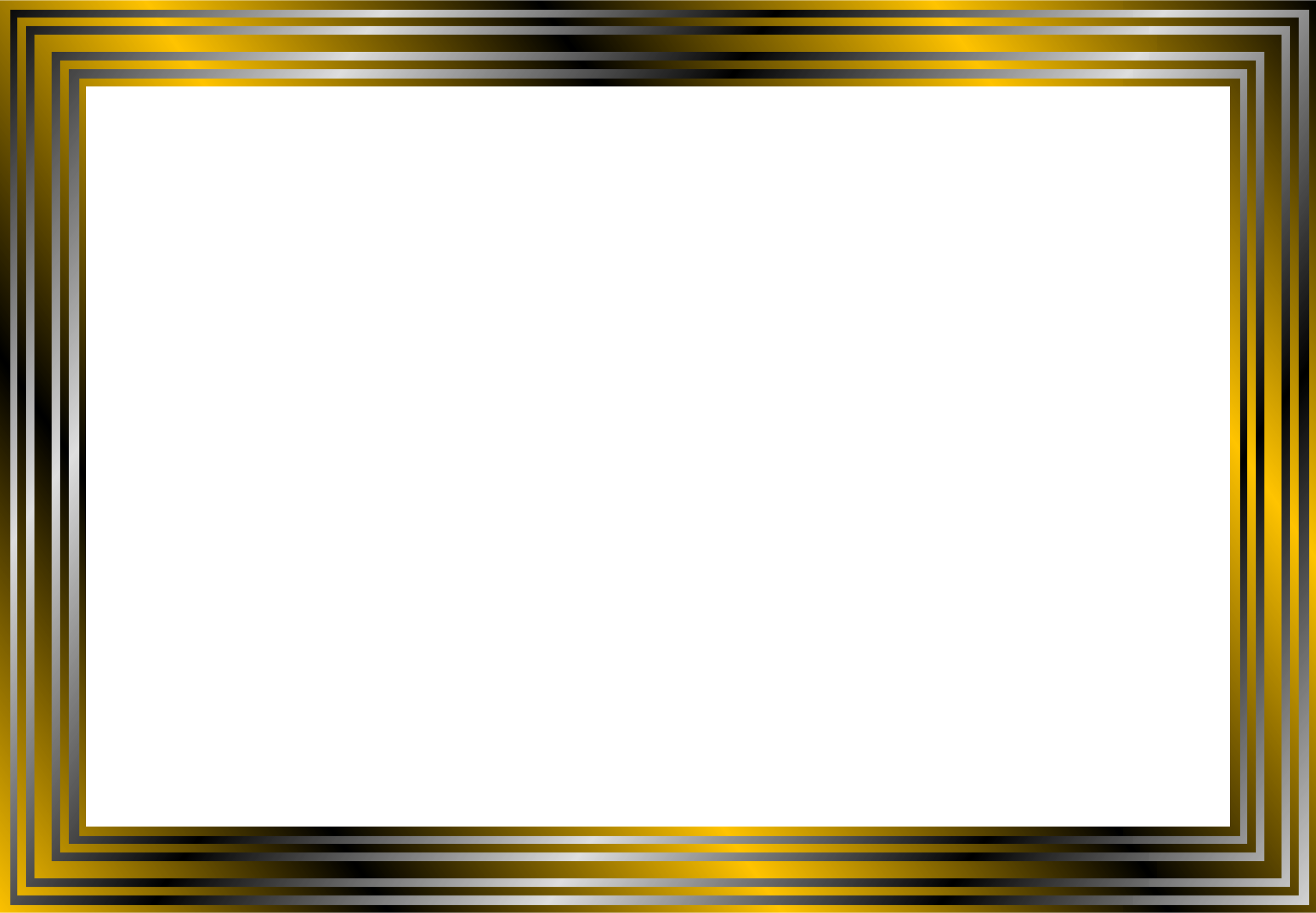 Black Frame Border PNG