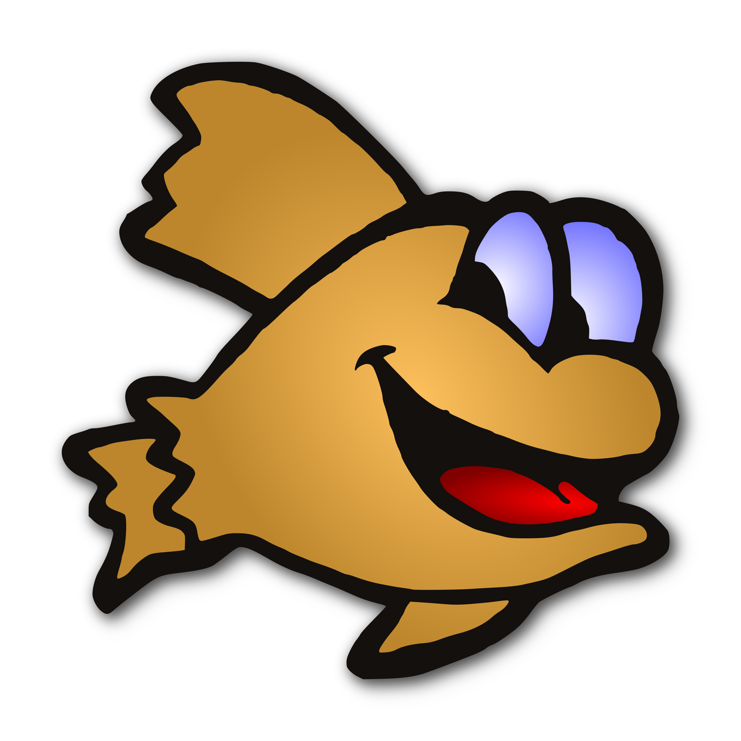 Download Gold Fish Vector Clipart image - Free stock photo - Public Domain photo - CC0 Images