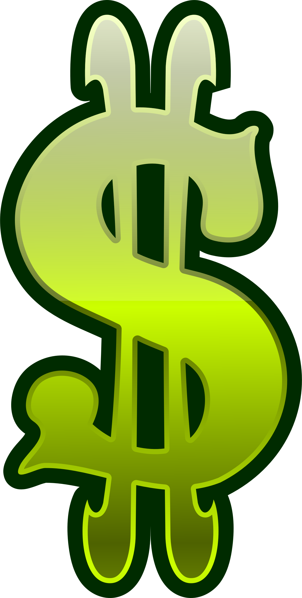 Green Slot Machine Dollar Sign vector clipart image - Free stock photo - Public Domain photo - CC0 Images