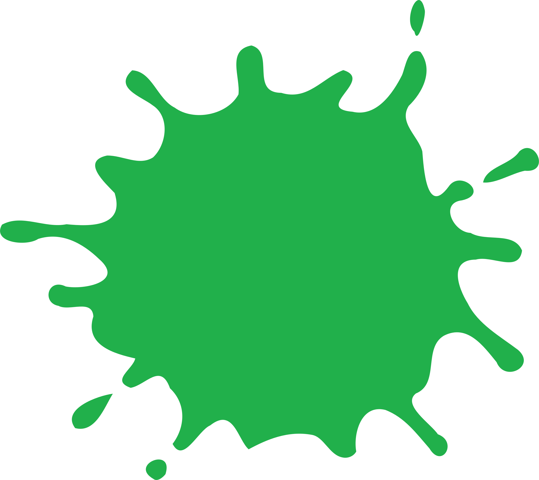 Green Splat Vector Clipart image - Free stock photo - Public Domain