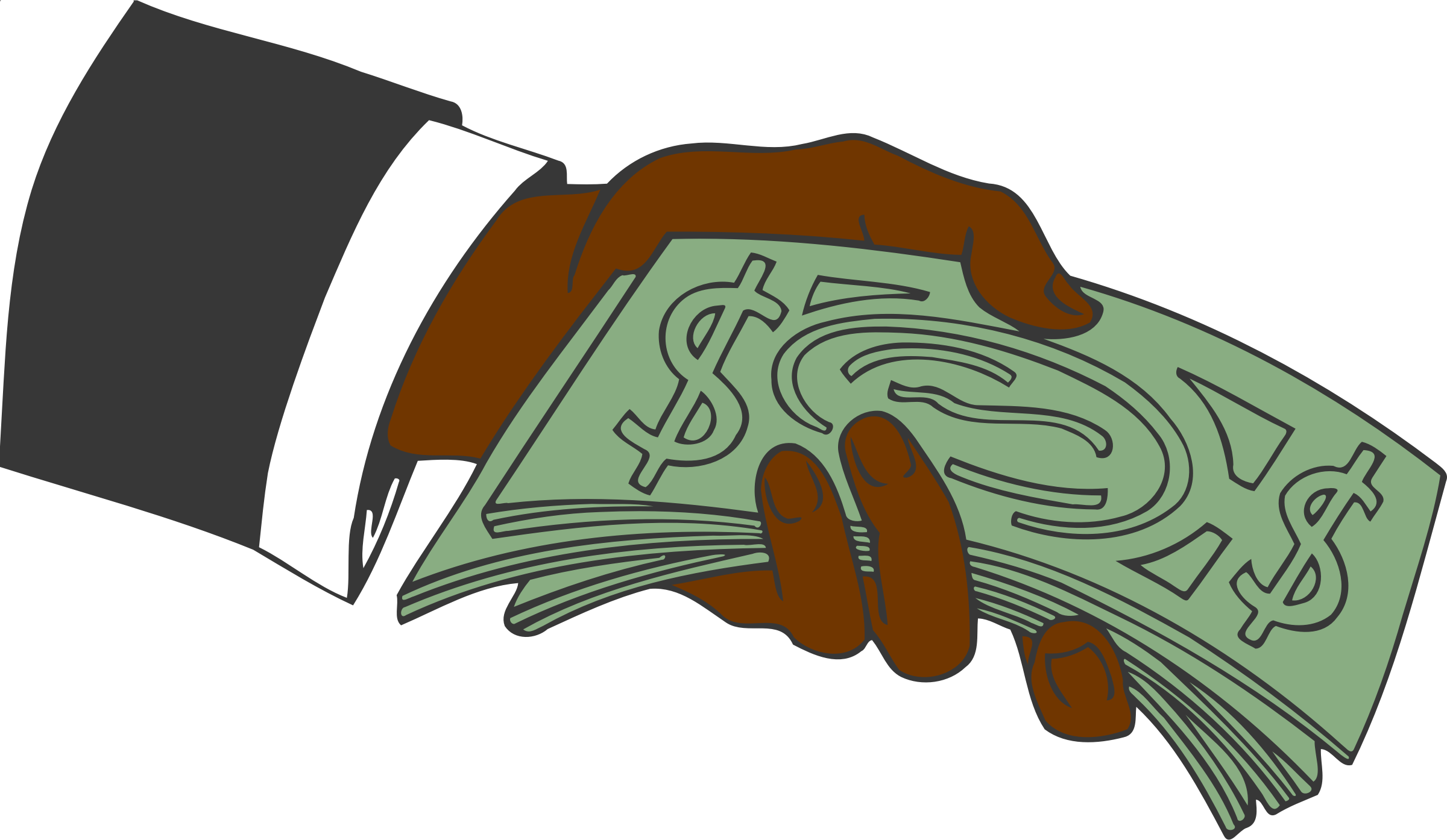 clipart money hand - photo #6