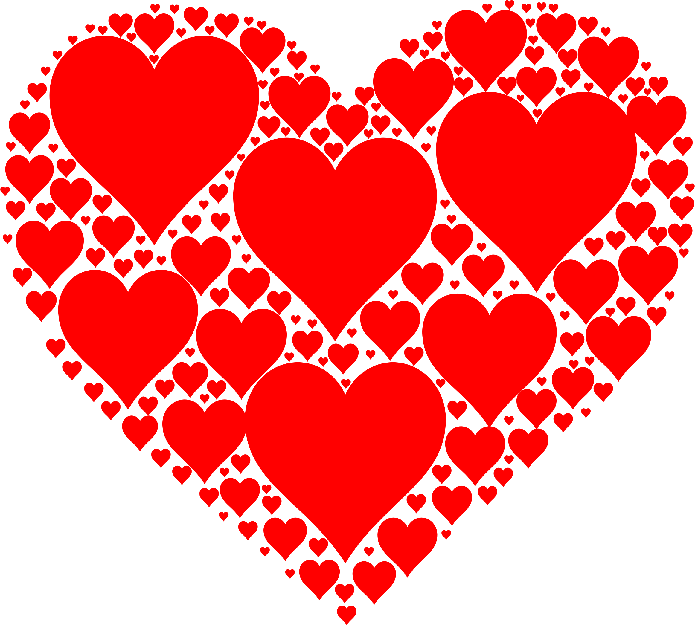 Heart in Heart Vector Files image - Free stock photo - Public Domain