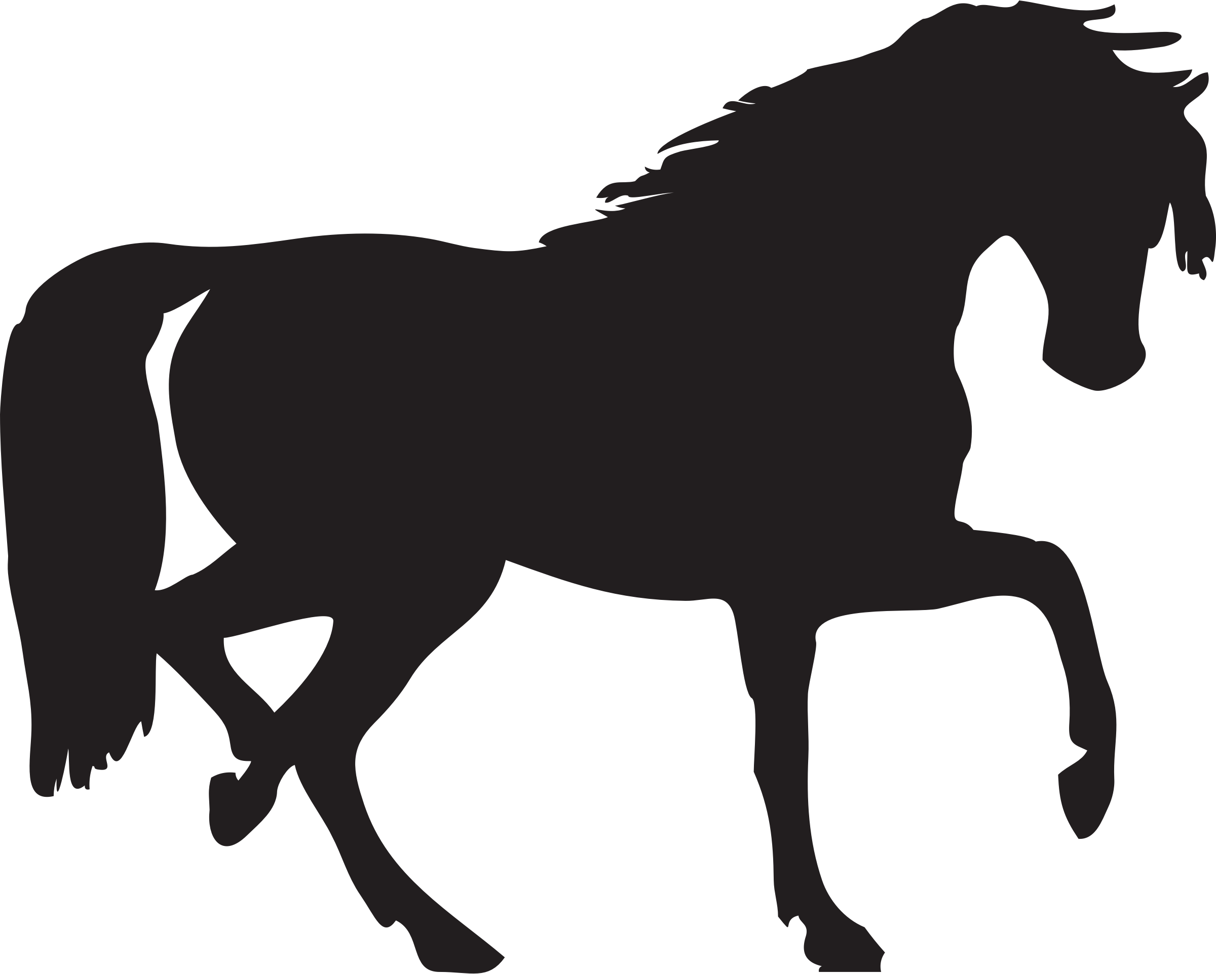 free vector clipart horse - photo #7