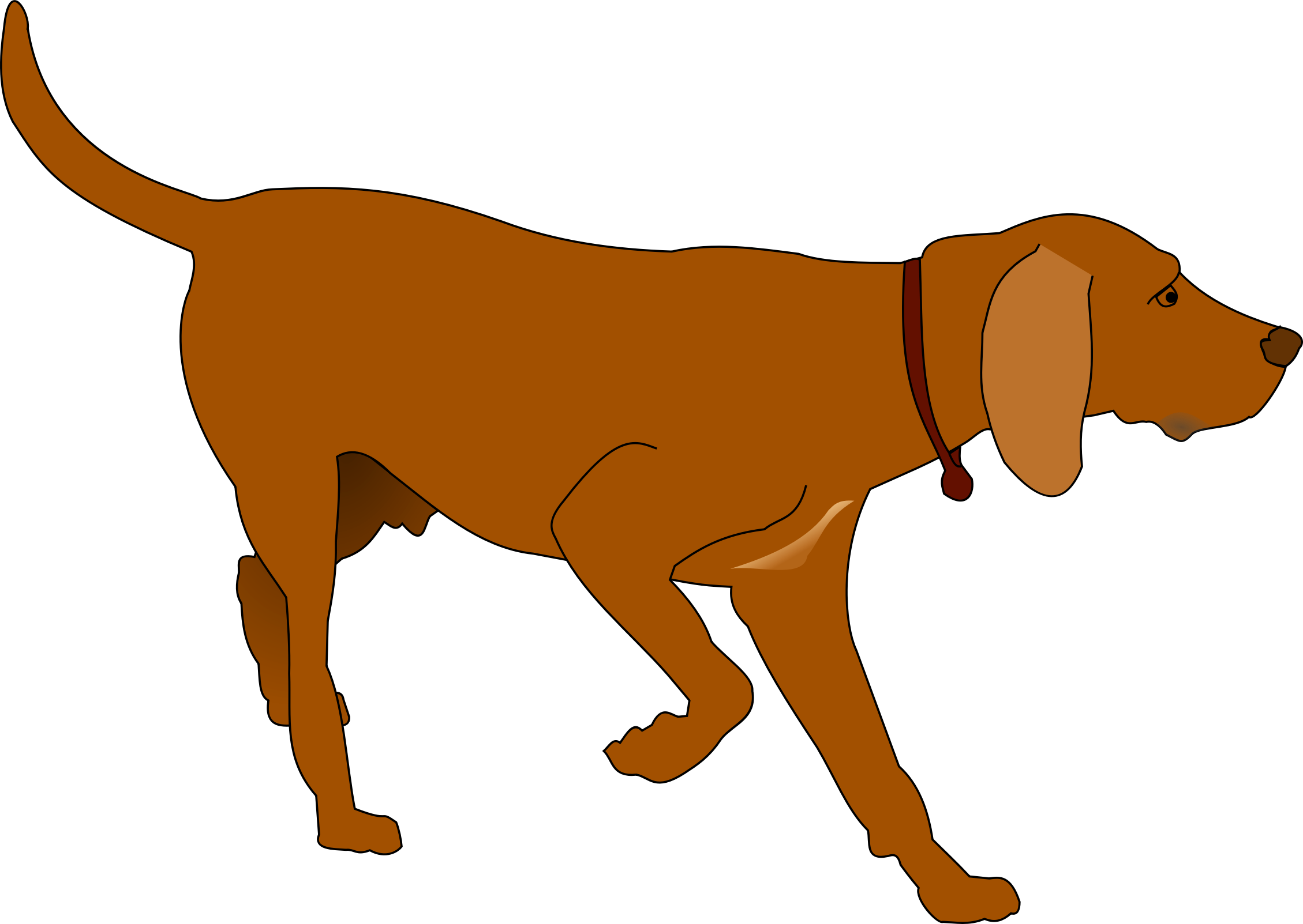 Download Hunting Dog Vector Clipart image - Free stock photo ...