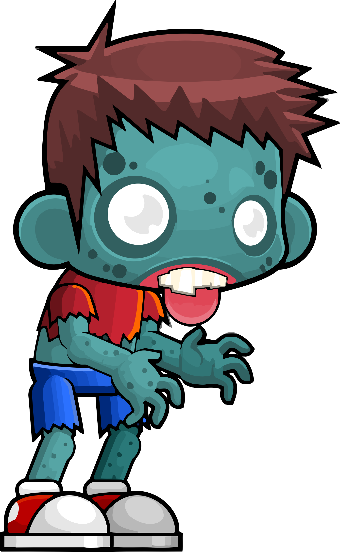 Download Male Zombie Vector Clipart image - Free stock photo ...