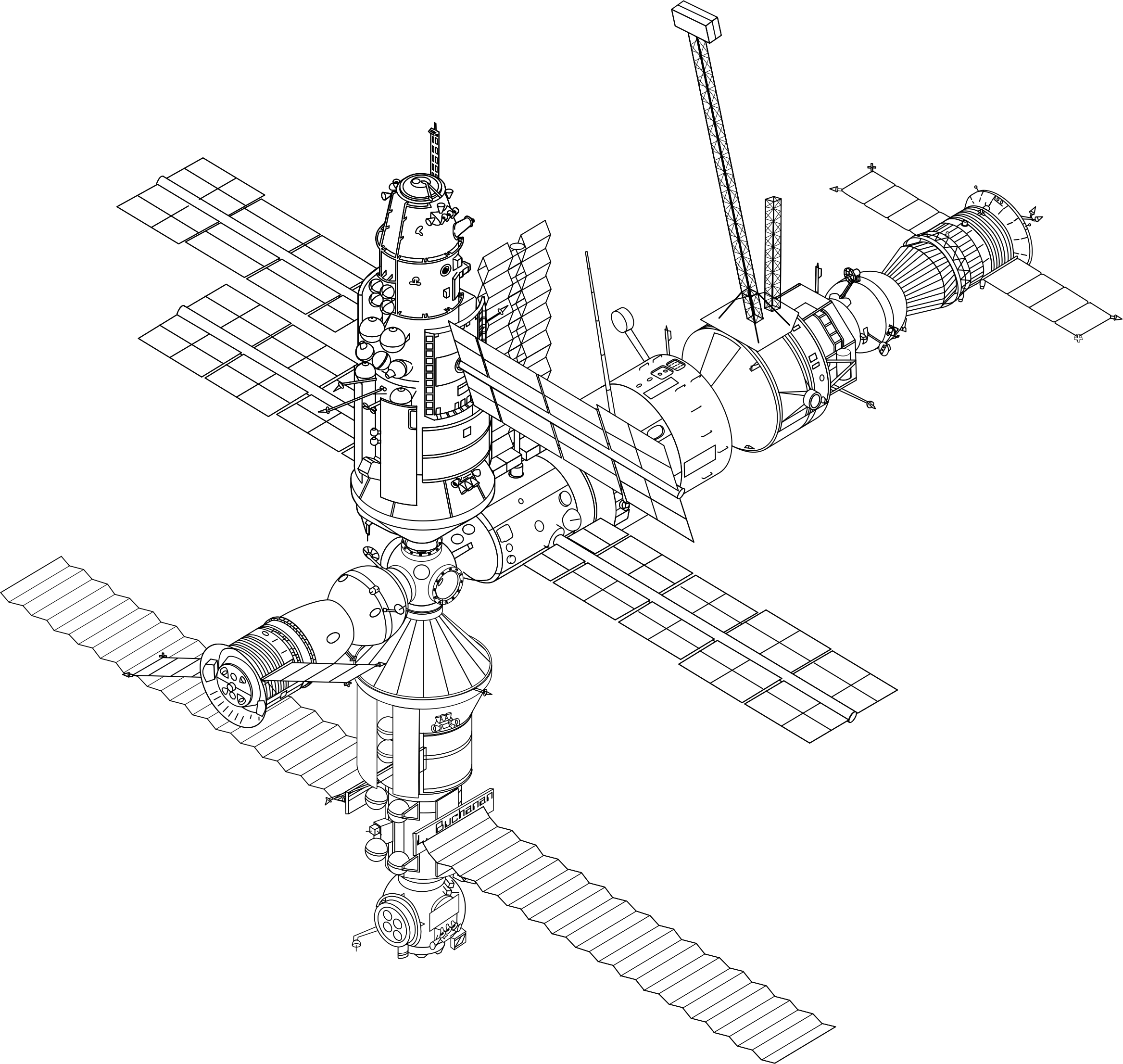 space station clipart - photo #13