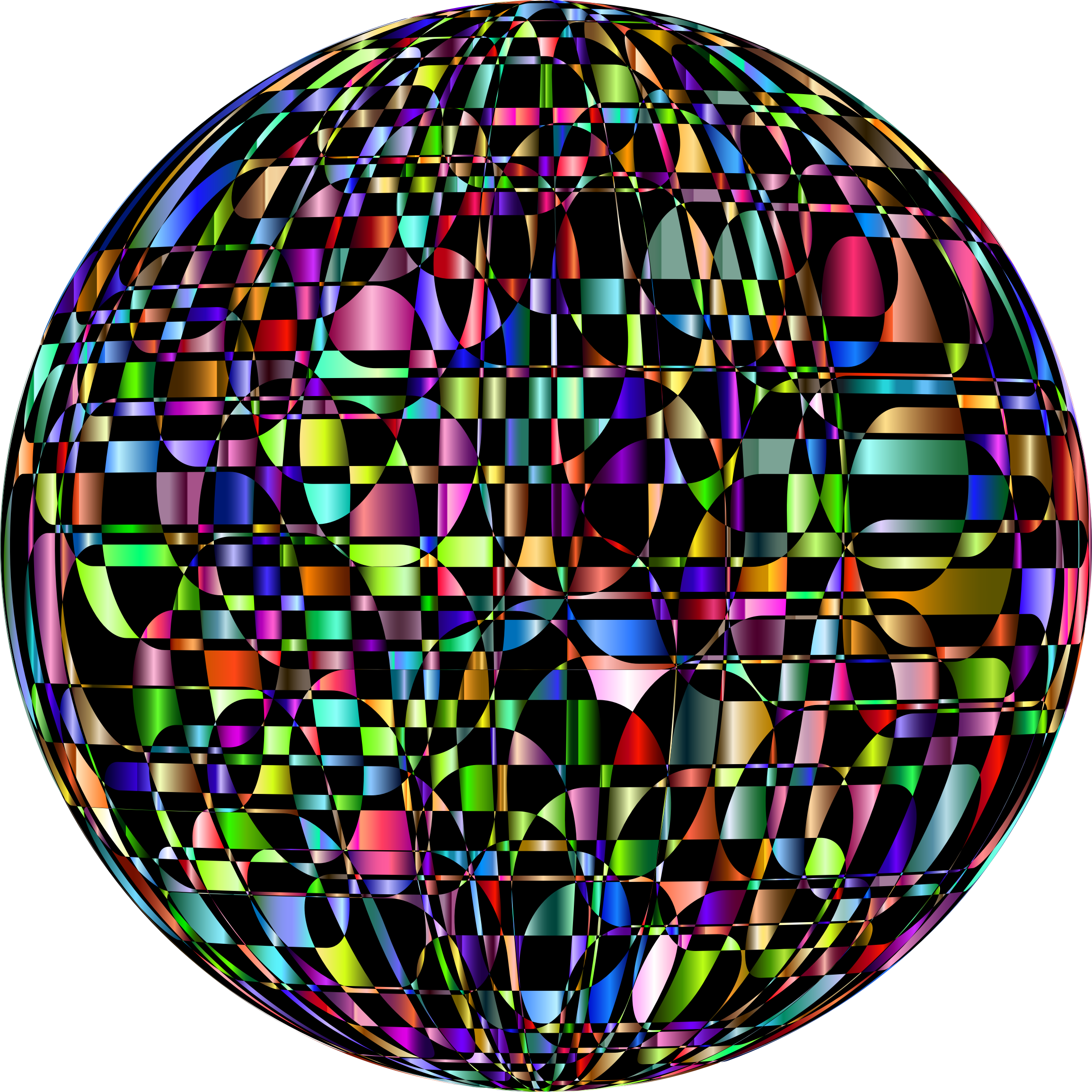 Colorful Disco Ball Png