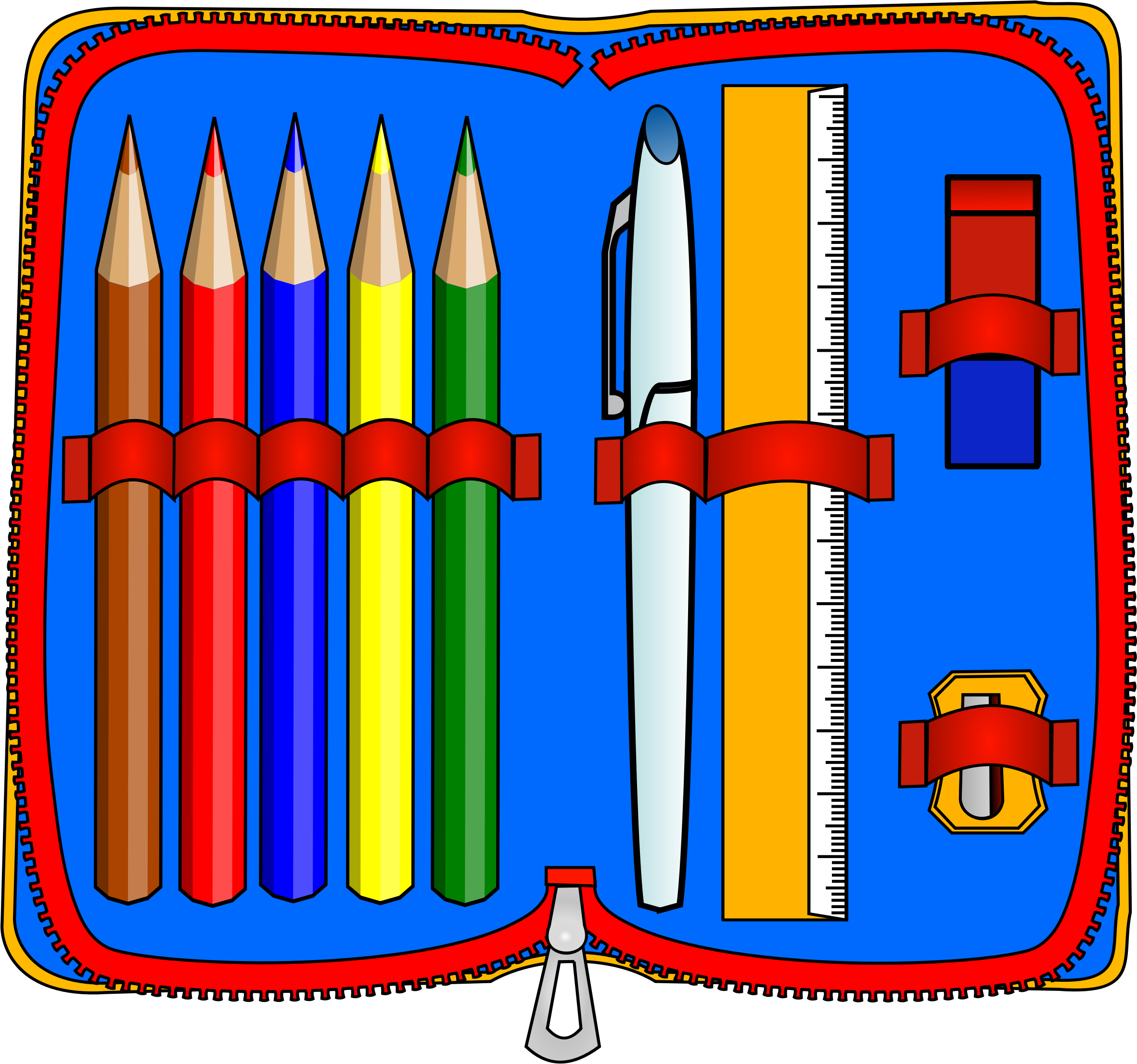 Clipart Pencil Case