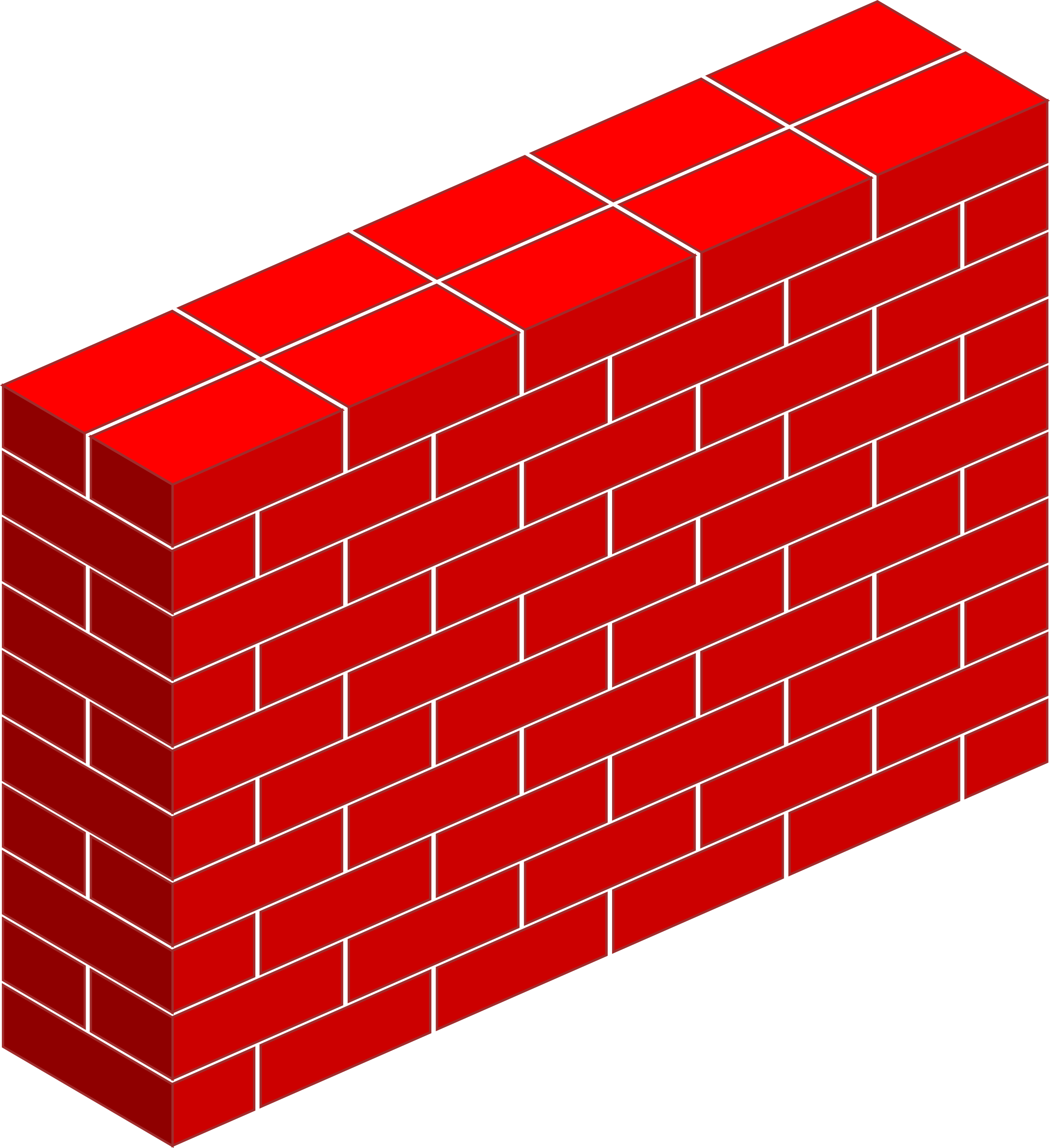 Brick wall, free public domain