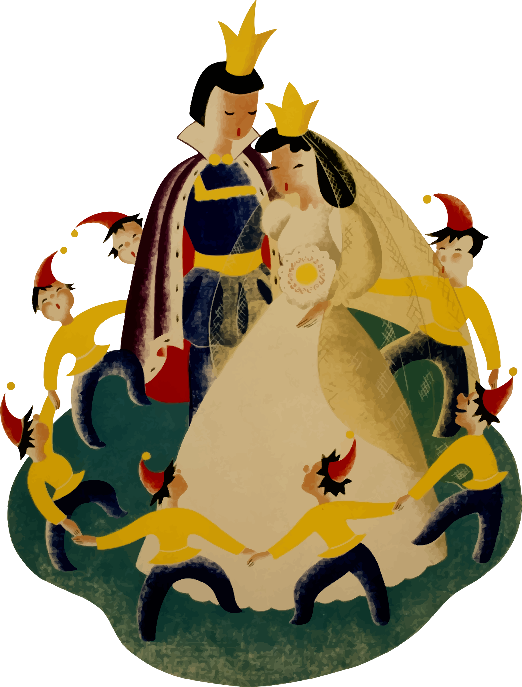 Download Royal wedding vector clipart image - Free stock photo ...