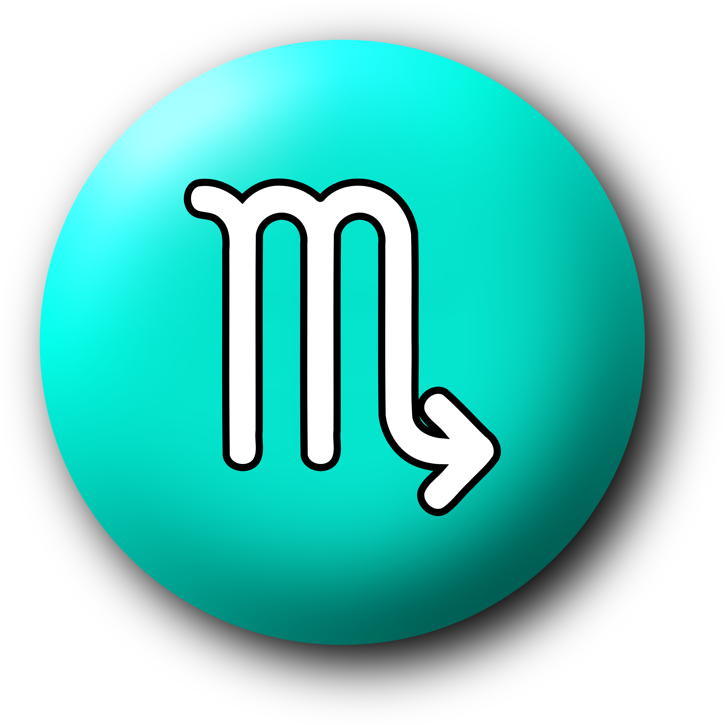 Scorpio Symbol Svg