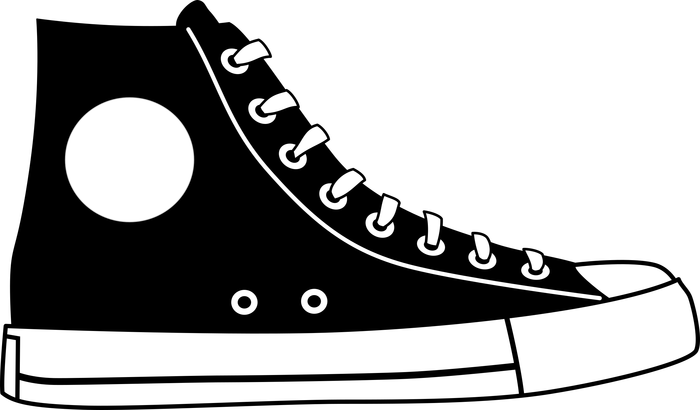 OLD SCHOOL SHOES Clipart Retro Shoe Icons 80's 90's - Etsy Israel