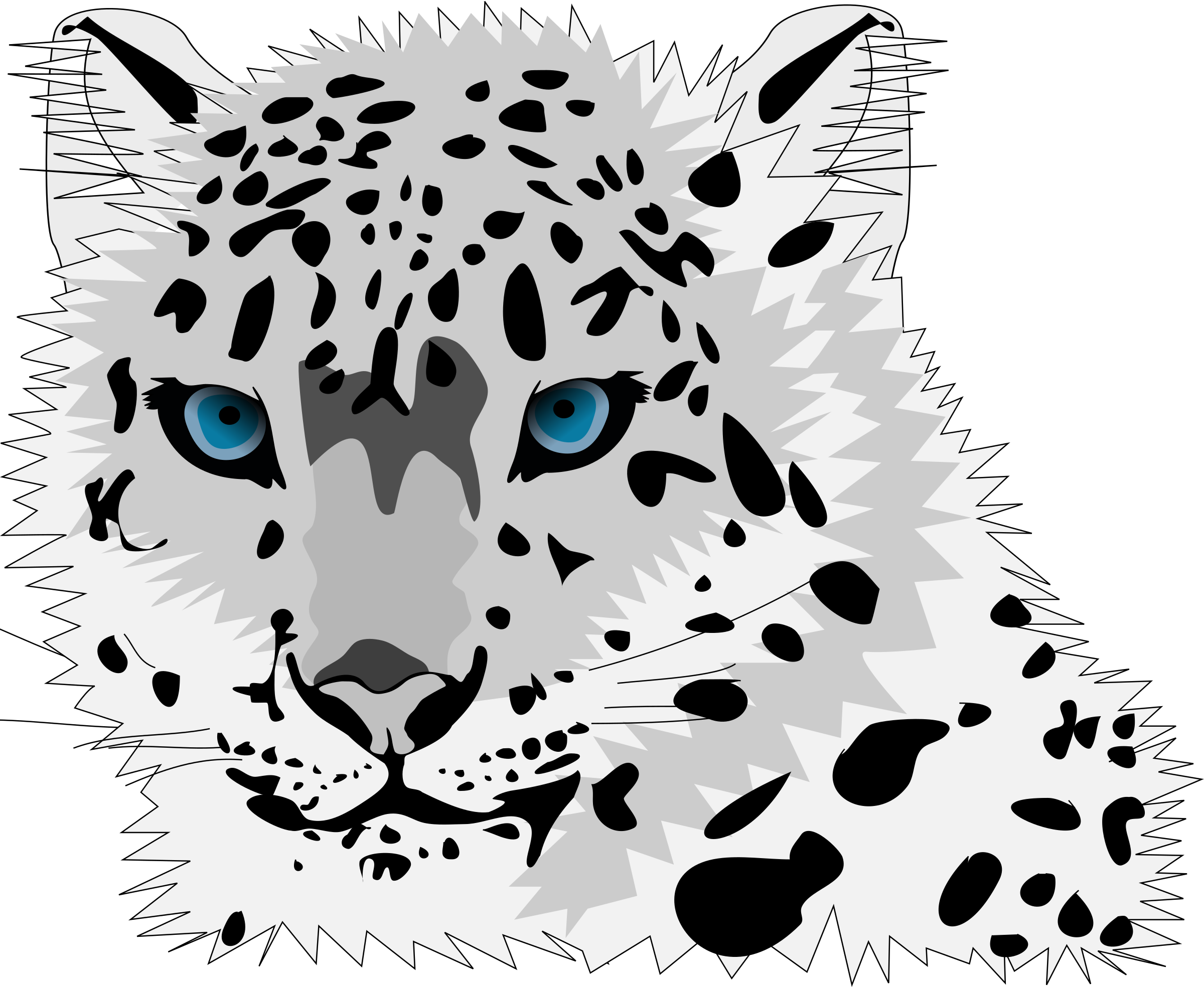 Free Free 217 Snow Leopard Svg SVG PNG EPS DXF File