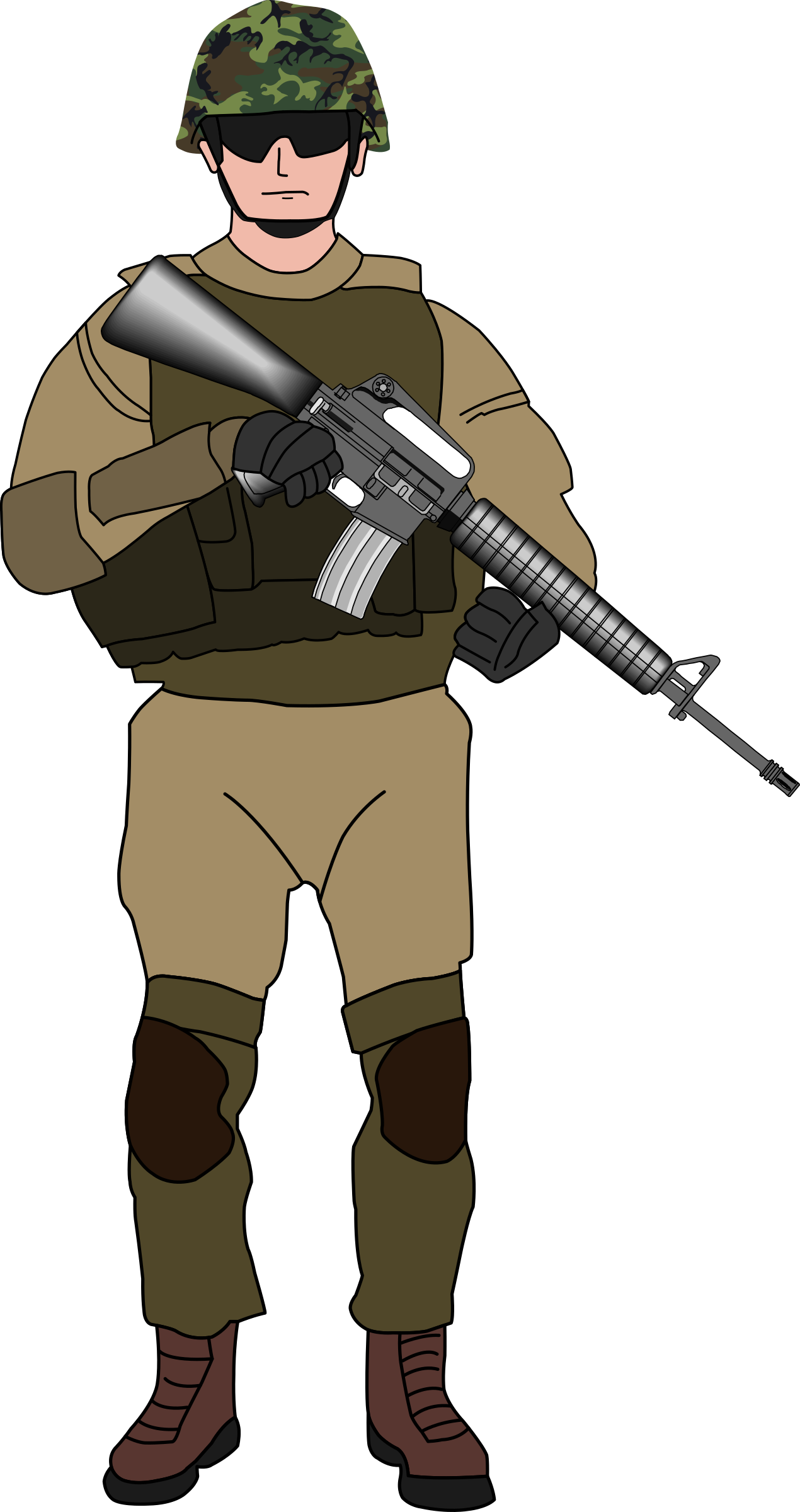 clipart military soldier - photo #32